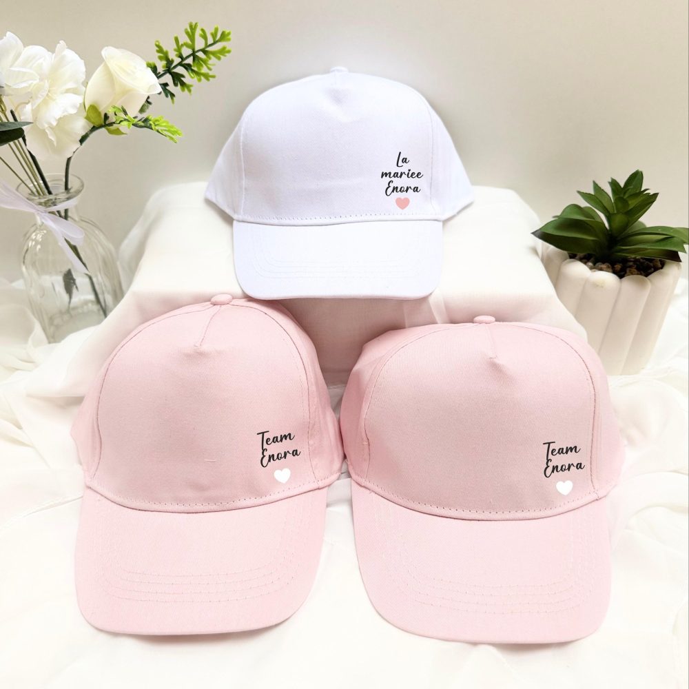 Evjf casquette personnalisée