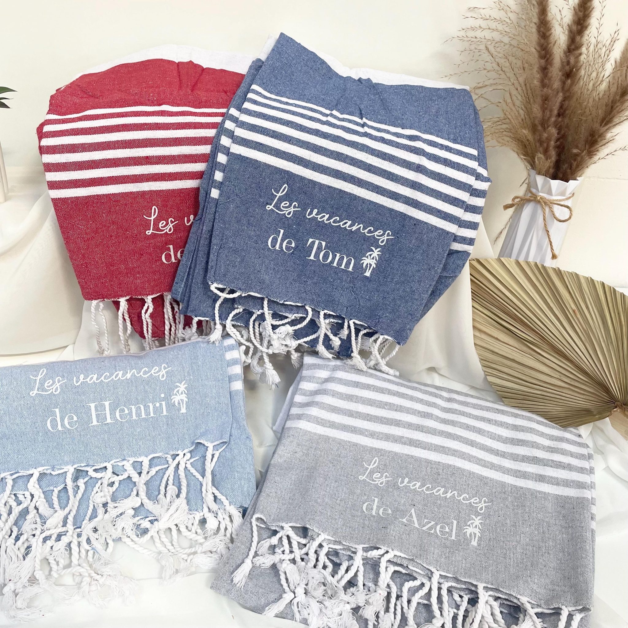 Fouta Maman personnalisée — fête des mères