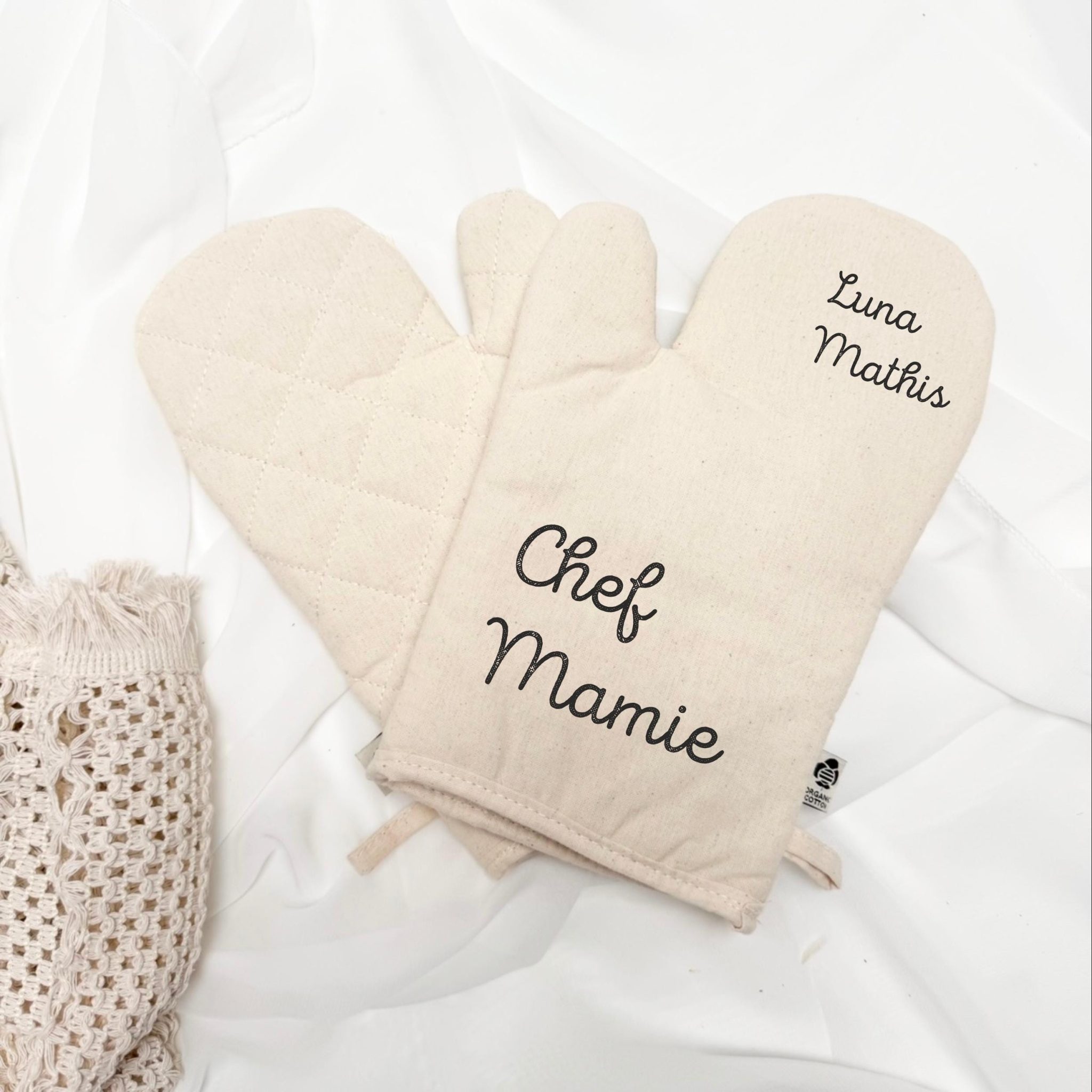 Gant de cuisine personnalisé Papa — cadeau anniversaire papa