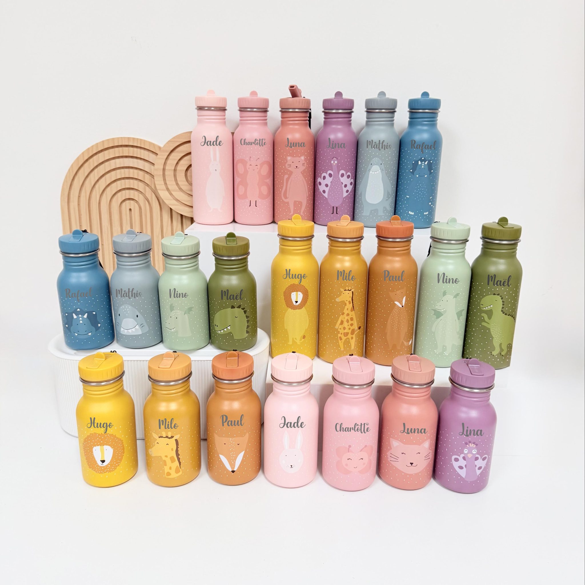 Gourde enfant Trixie personnalisée, 350ml/500ml