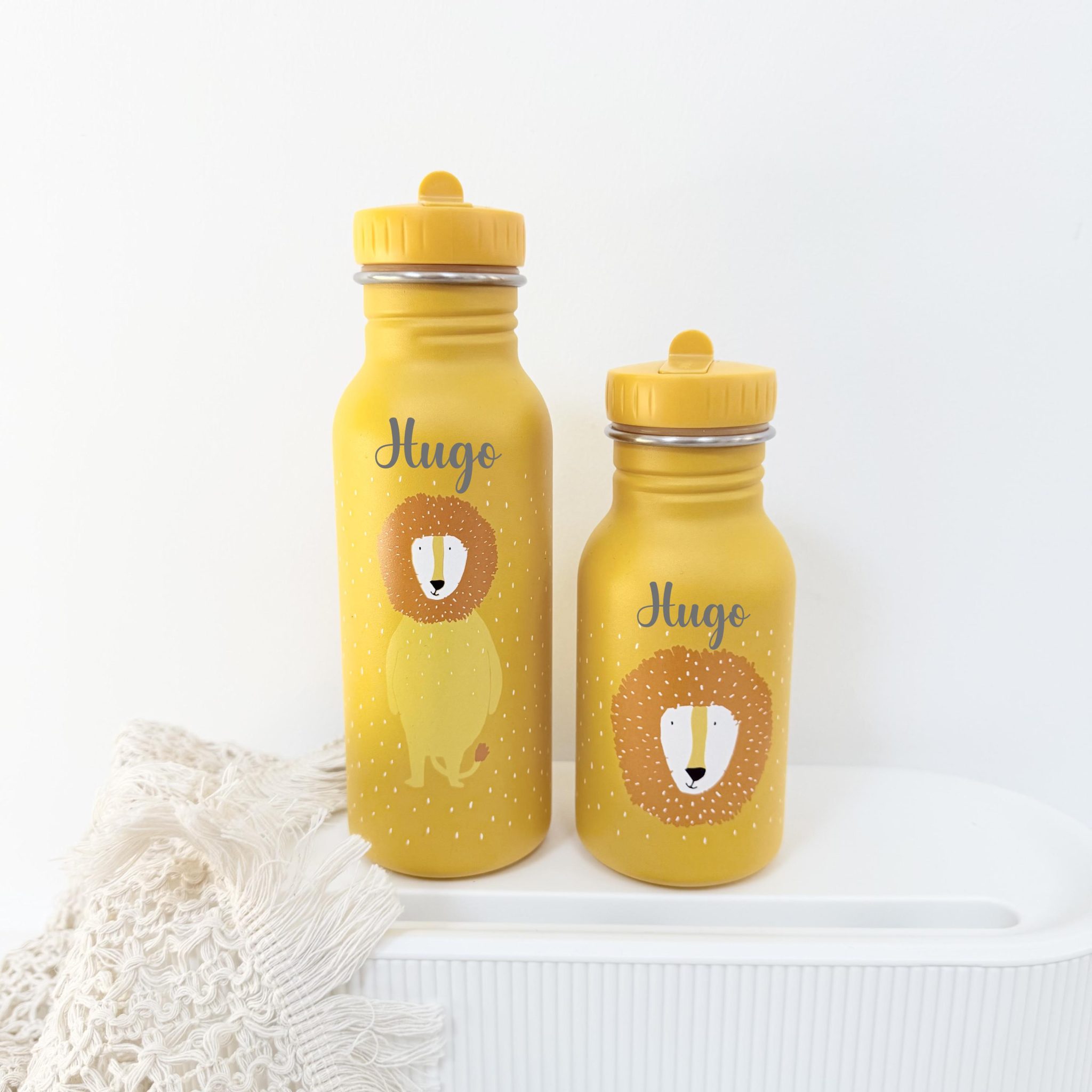 Gourde enfant Trixie personnalisée, 350ml/500ml — gourde prénom enfant