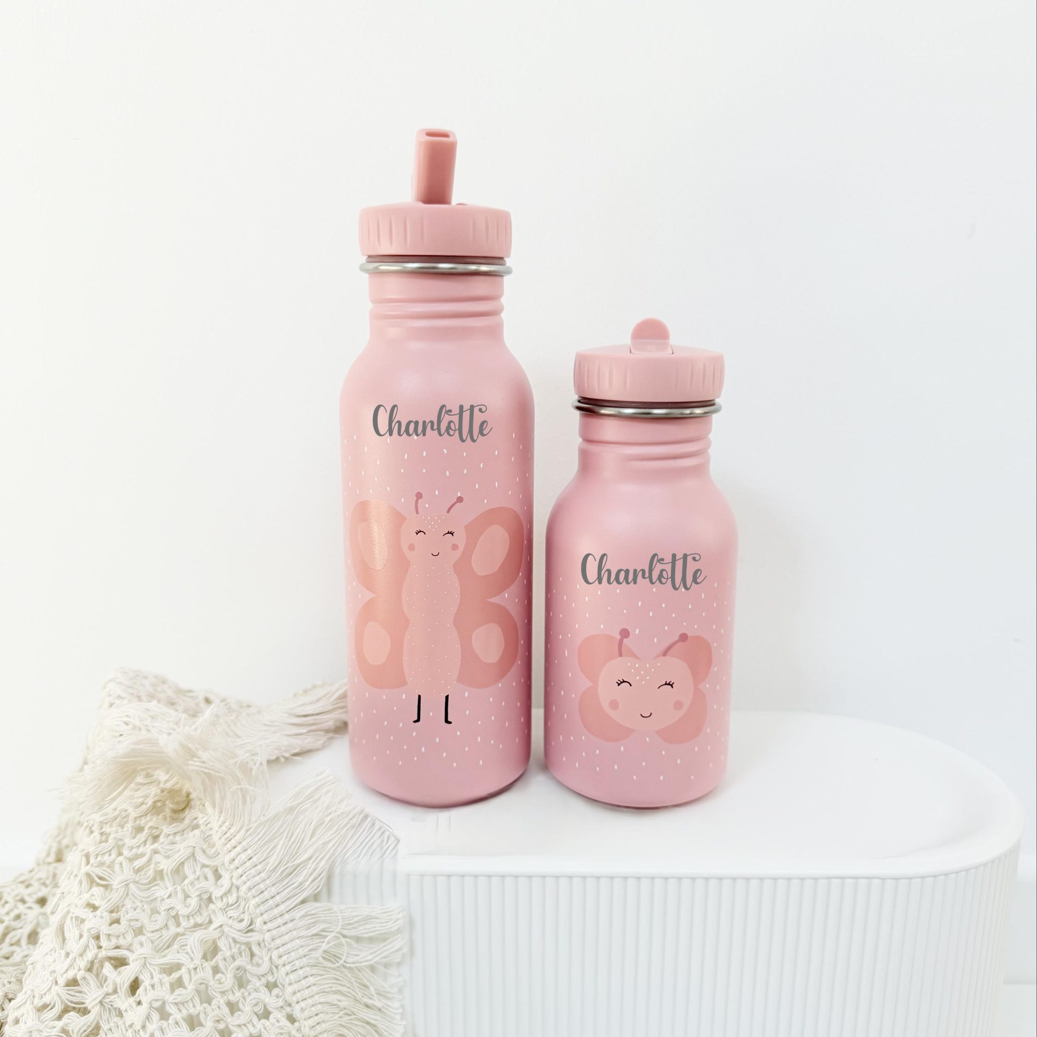 Gourde enfant Trixie personnalisée, 350ml/500ml — cadeaux pour enfant