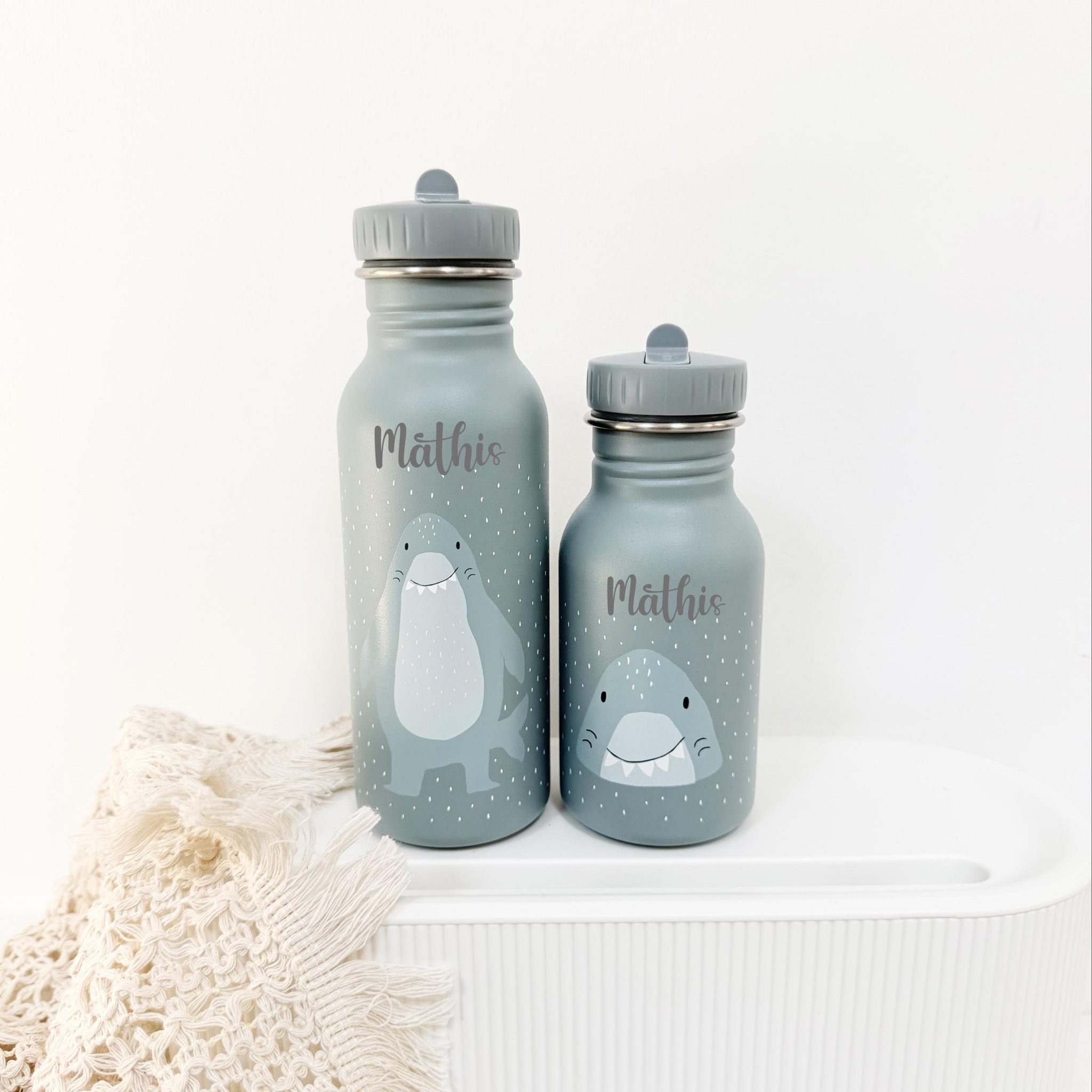 Gourde enfant Trixie personnalisée, 350ml/500ml — gourde avec nom