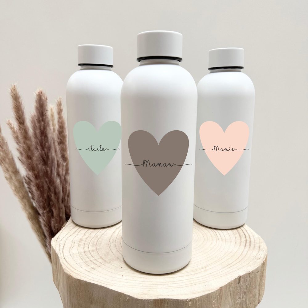 Gourde isotherme personnalisée- Cadeau personnalisé