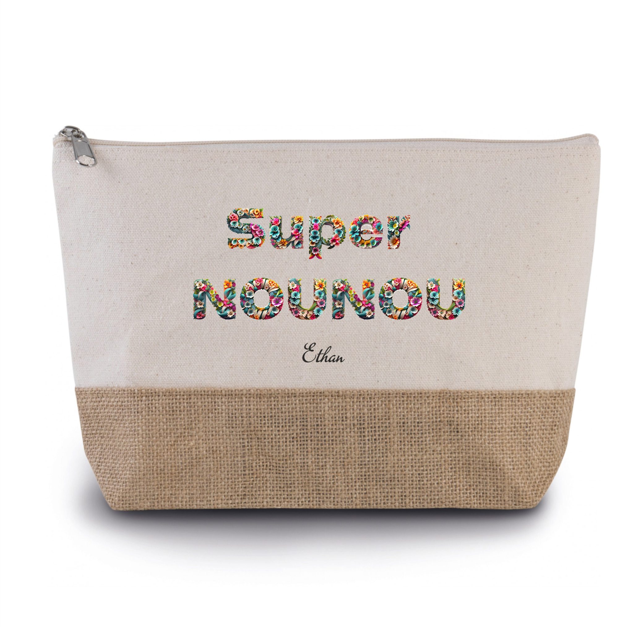 Grand sac cabas à personnaliser pour — cadeau nounou