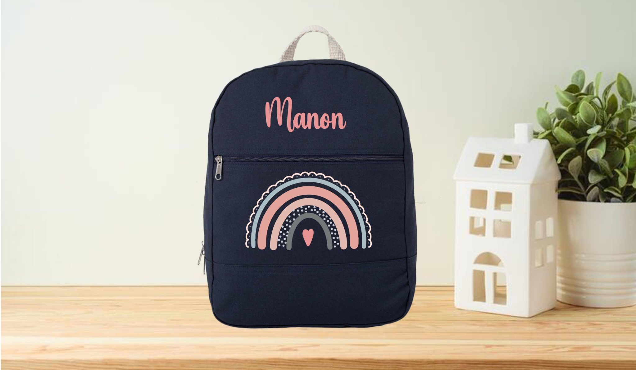 Sac enfant école prénom - sac école maternelle, sac primaire enfant - sac rentrée scolaire école enfant, sac petite fille école — sac à dos bébé
