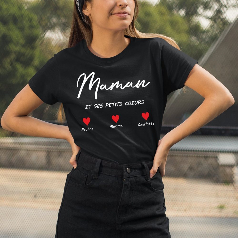 T-shirt personnalisé Maman, Fêtes des mères, anniversaire maman