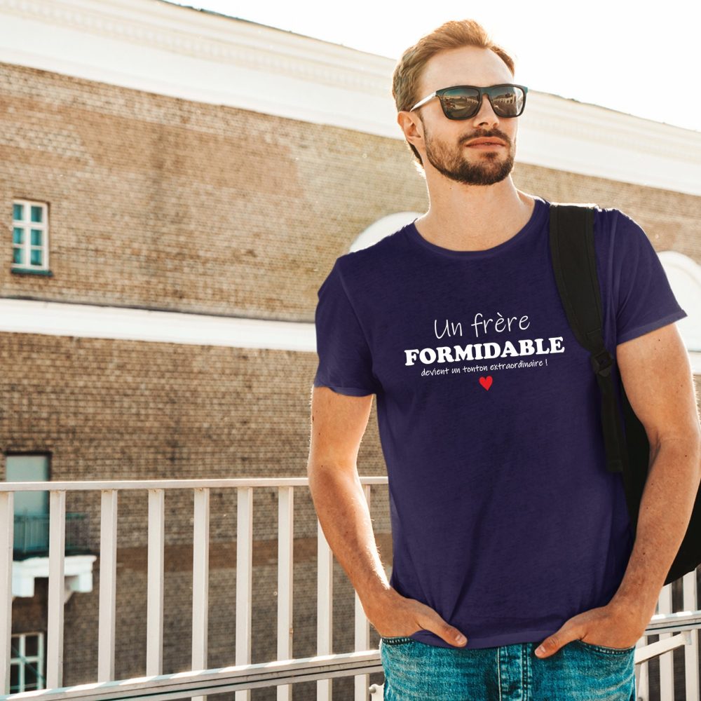 T-shirt futur tonton, annonce grossesse frère, annonce tonton