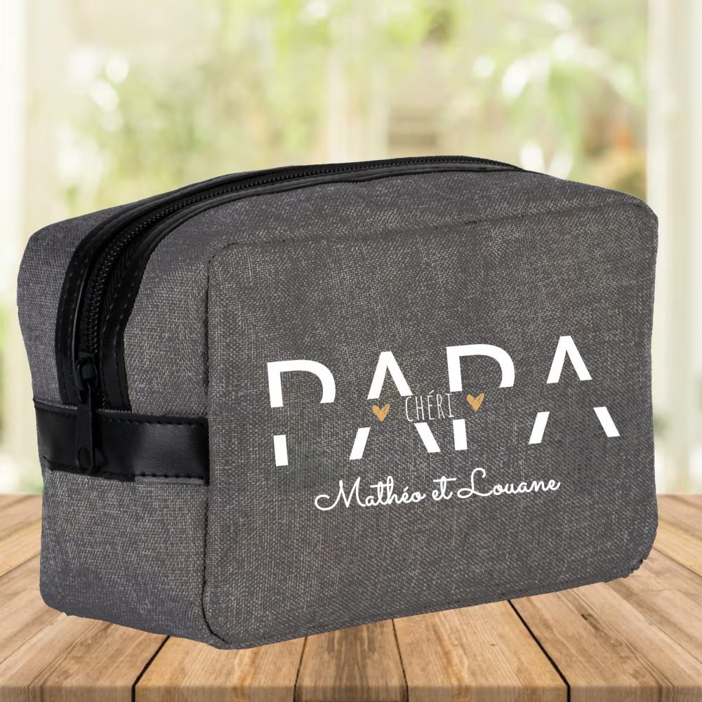 Trousse de toilette personnalisée