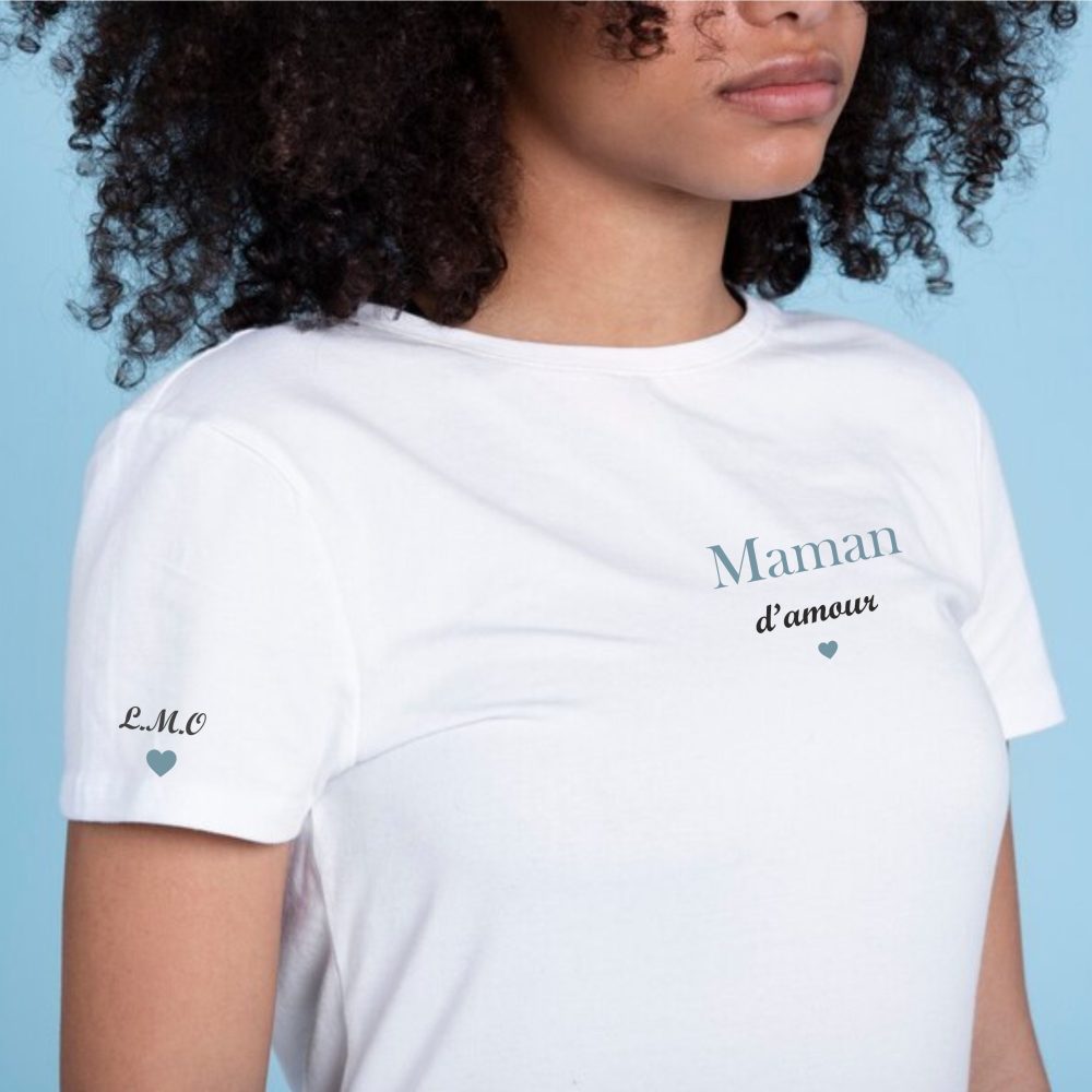 T-shirt personnalisé Maman, Fêtes des mères, anniversaire maman