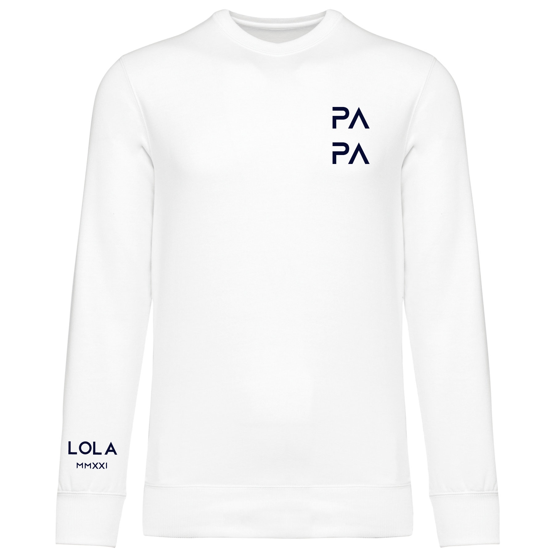 Sweat personnalisé papa - Fête des pères - anniversaire papa - Noël papa - Cadeau personnalisé papa. Tee-shirt personnalisé papa. — tshirt fête des pères