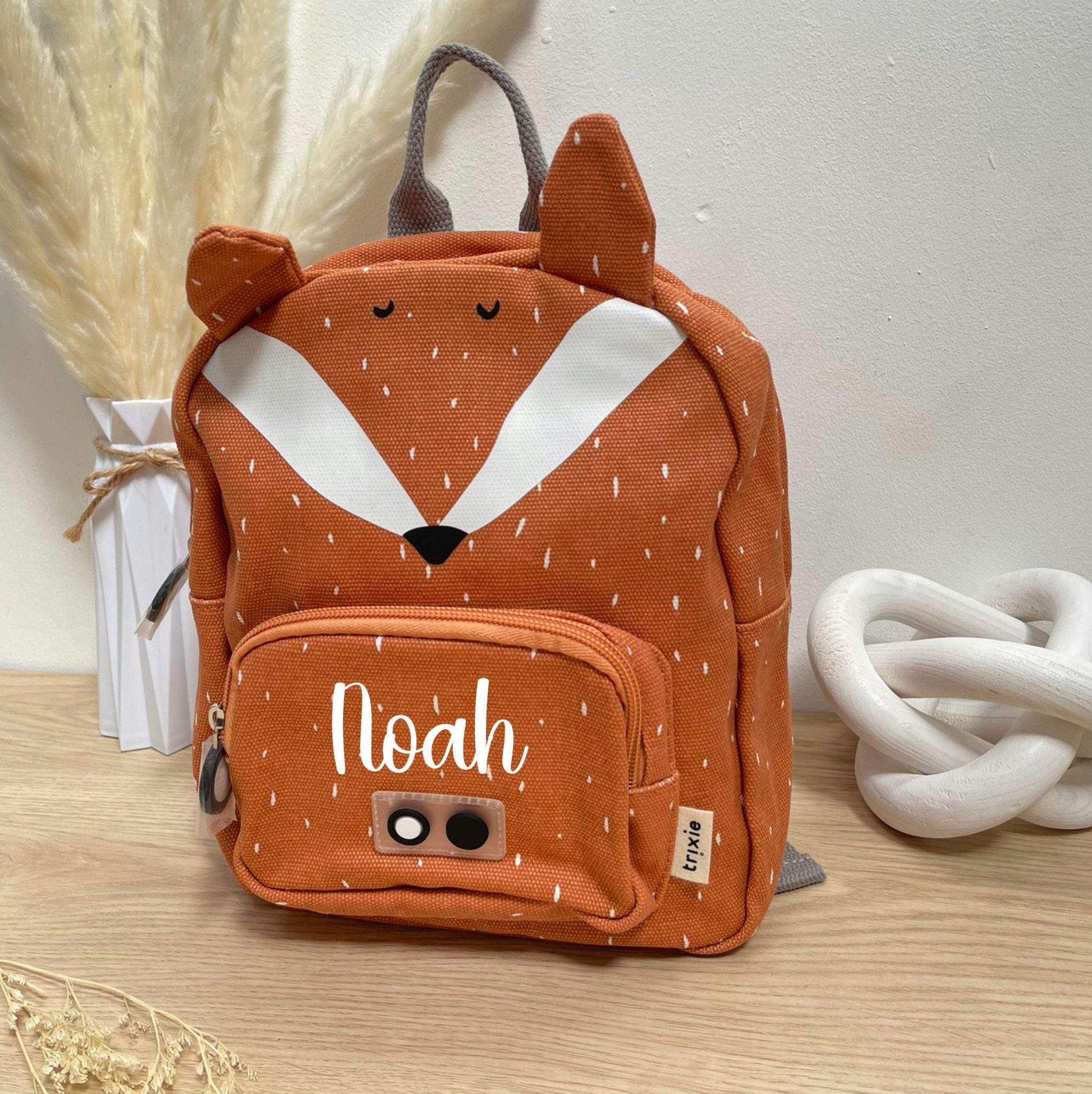 Sac à Dos Personnalisé Enfant Animaux - sac école prénom, sac à dos enfant personnalisé, rentrée scolaire enfant — petit sac à dos enfant