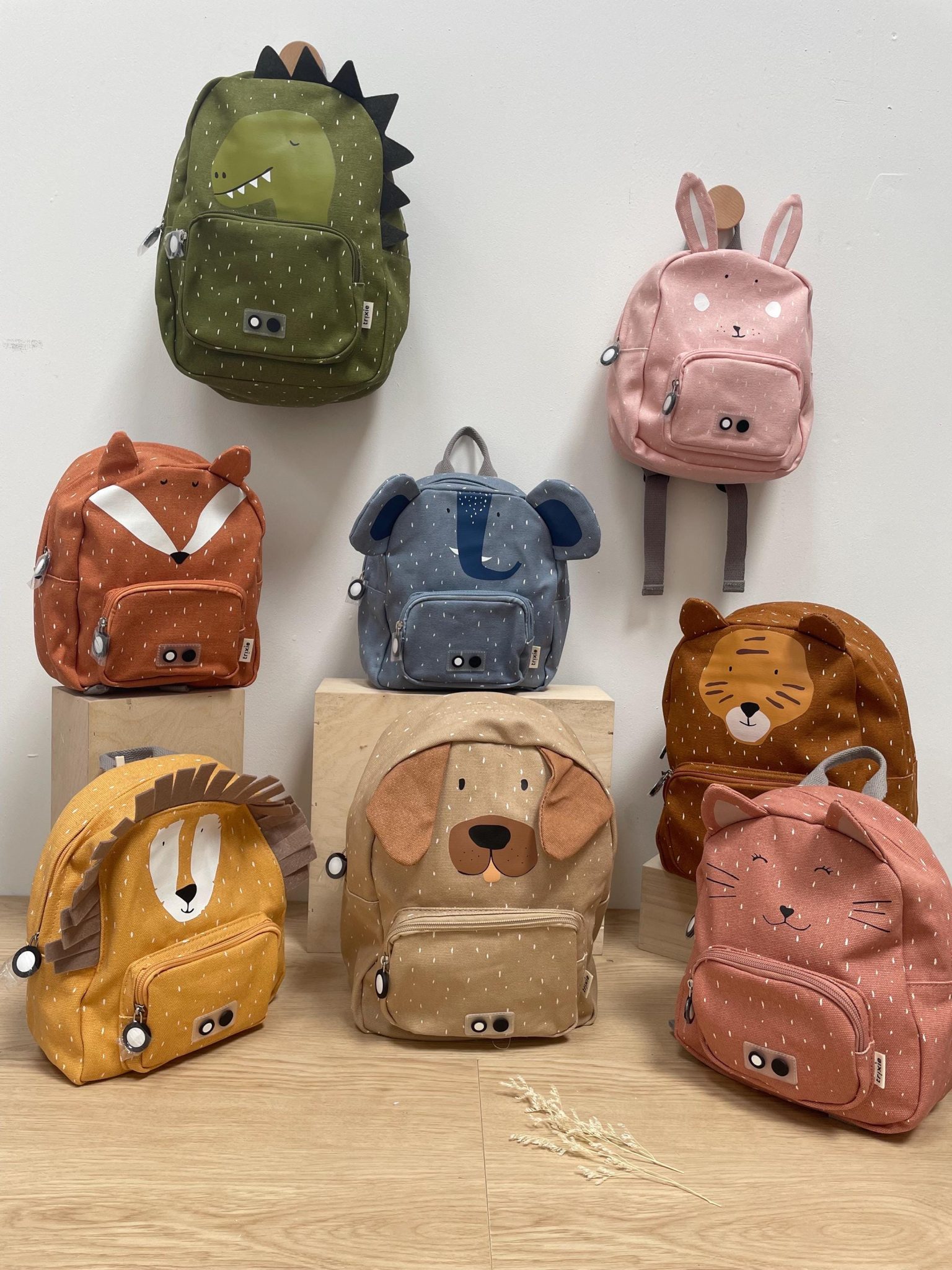 Sac à Dos Personnalisé Enfant Animaux - sac école prénom, sac à dos enfant personnalisé, rentrée scolaire enfant — sac à dos enfant