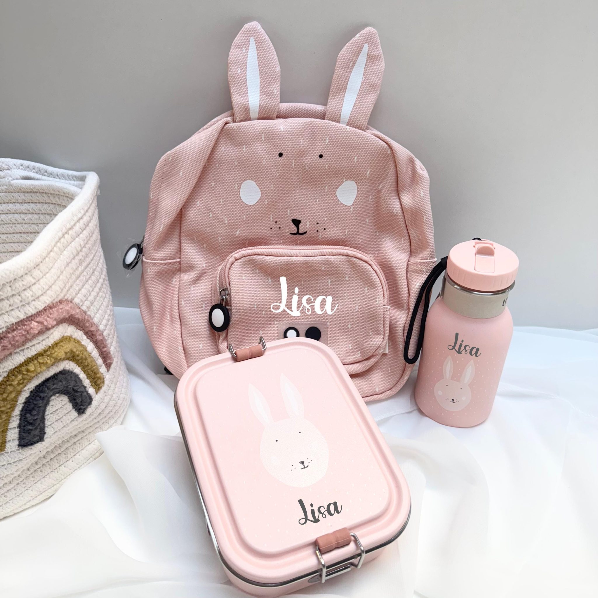 Coffret repas personnalisé - Coffret gouter école, Coffret repas enfant, Kit repas enfant, Gouter enfant, Cadeau enfant personnalisé — Coffret gouter personnalisé
