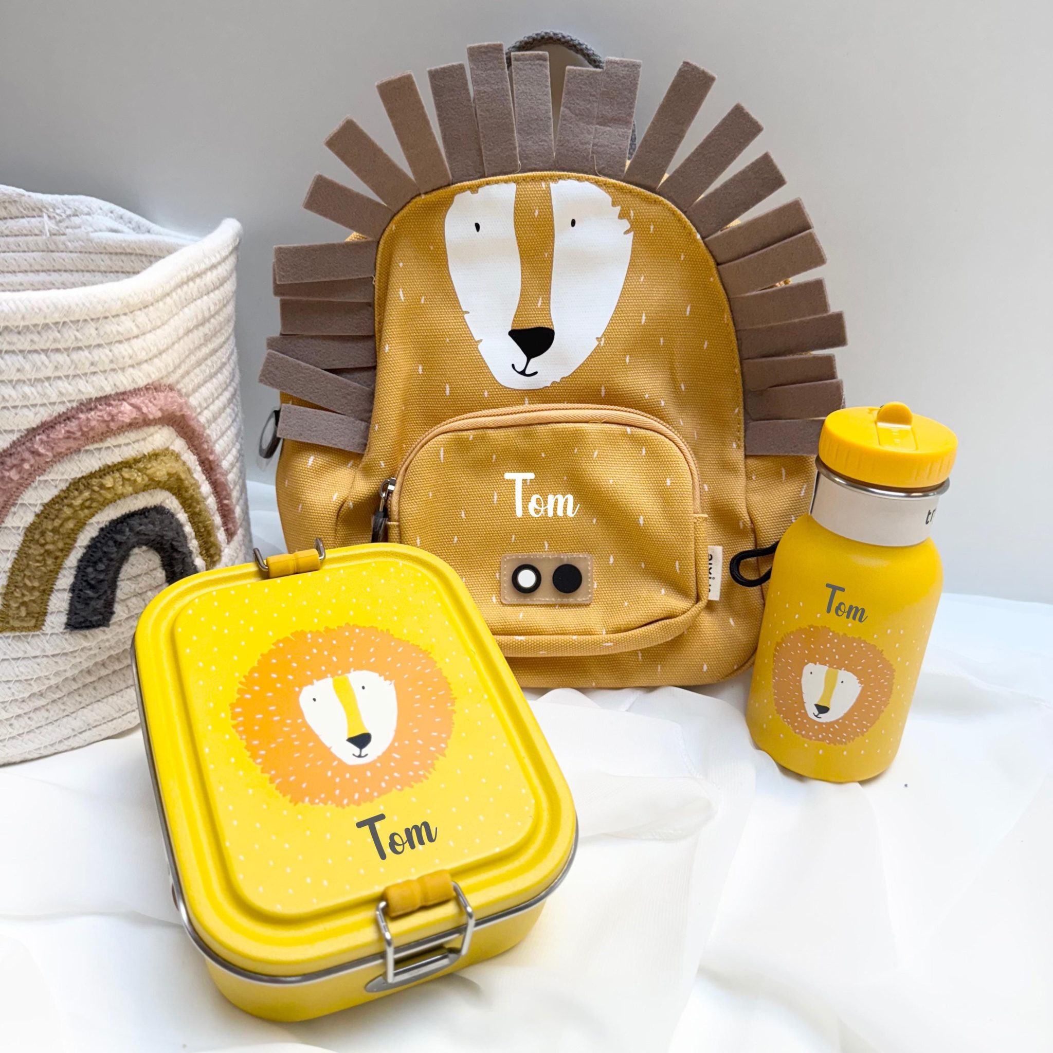 Coffret repas personnalisé - Coffret gouter école, Coffret repas enfant, Kit repas enfant, Gouter enfant, Cadeau enfant personnalisé — Cadeau enfant
