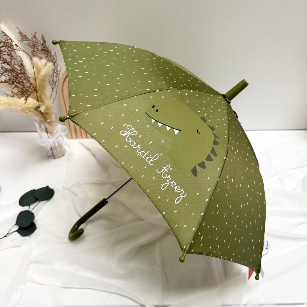 Parapluie Enfant Personnalisé dinosaure - idée cadeau enfant prénom anniversaire, noël