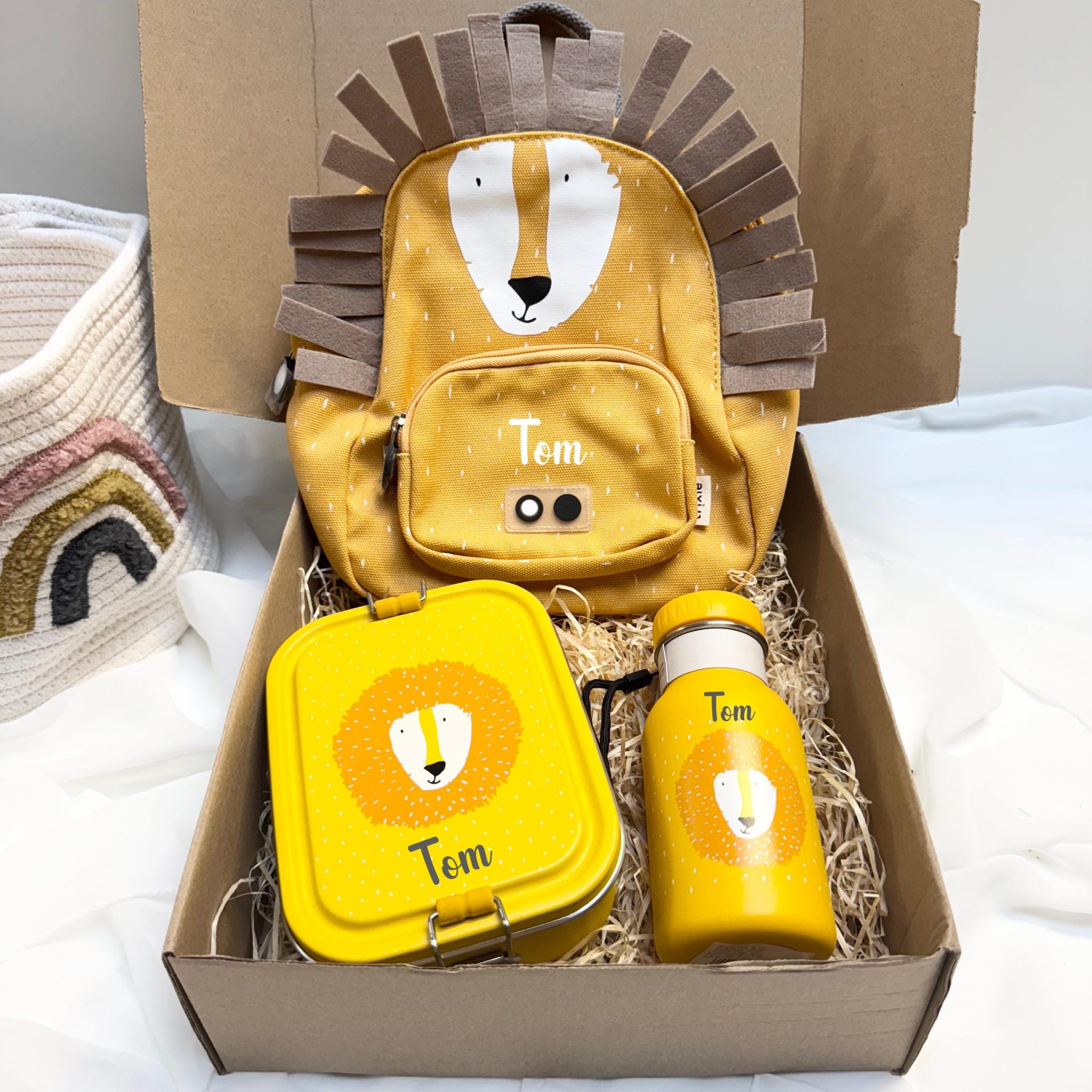 Coffret repas personnalisé - Coffret gouter école, Coffret repas enfant, Kit repas enfant, Gouter enfant, Cadeau enfant personnalisé — Cadeau anniversaire enfant