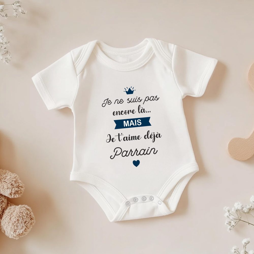 Body annonce parrain marraine bébé, Annonce grossesse, annonce bébé, demande marraine, veux-tu être mon parrain