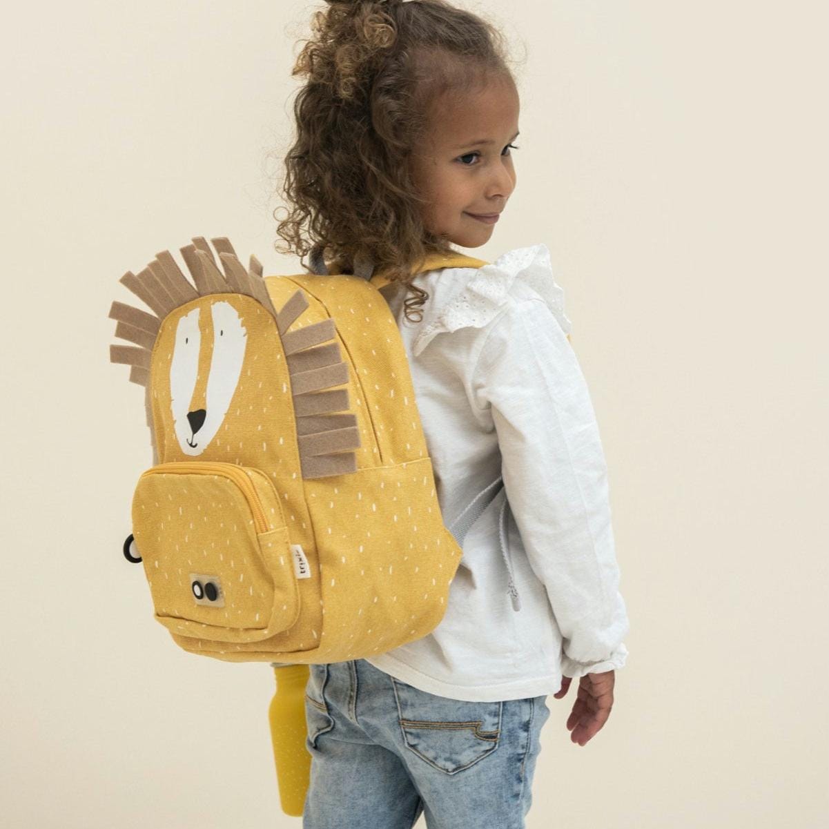 Sac à Dos Personnalisé Enfant Animaux - sac école prénom, sac à dos enfant personnalisé, rentrée scolaire enfant — sac rentrée scolaire
