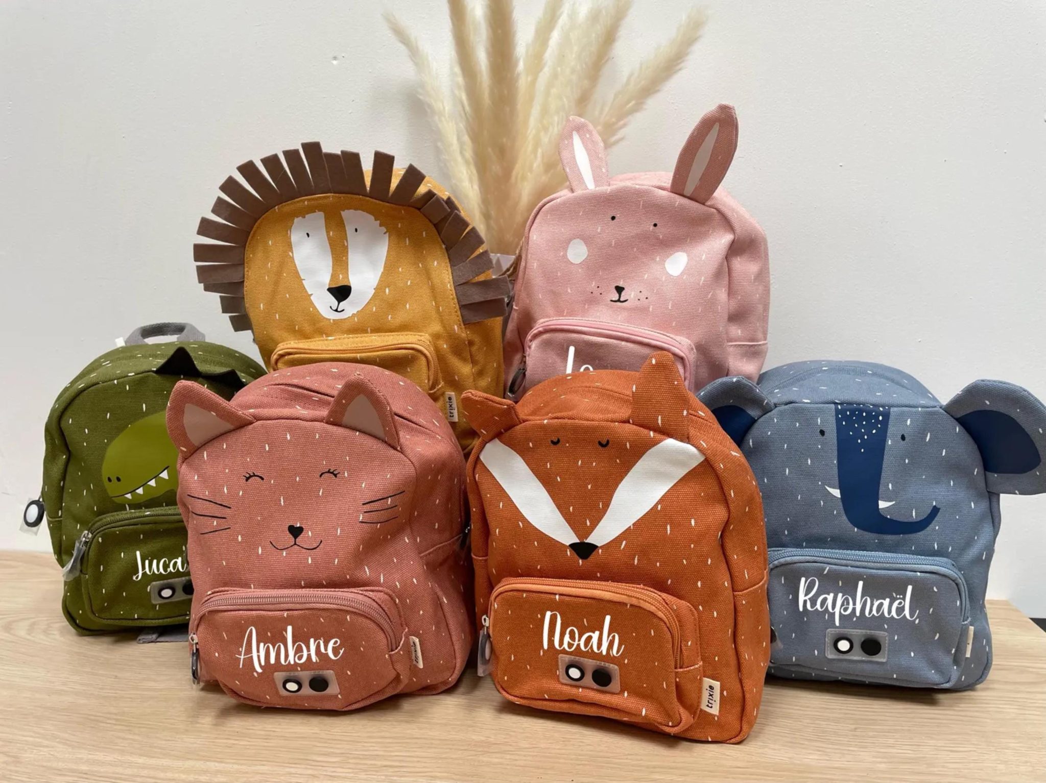 Sac à Dos Personnalisé Enfant Animaux - sac école prénom, sac à dos enfant personnalisé, rentrée scolaire enfant