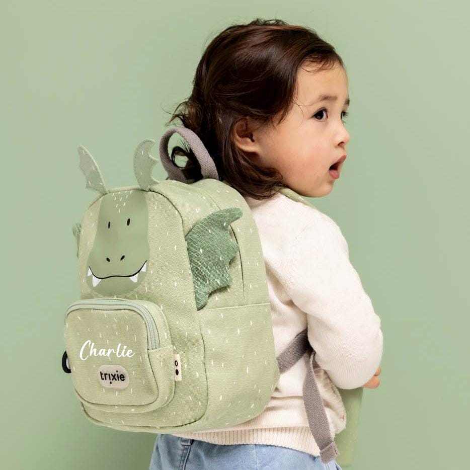 Sac enfant Trixie personnalisée - sac école enfant, sac d'école personnalisé, école enfant personnalisée, sac à gouter école, sac nounou