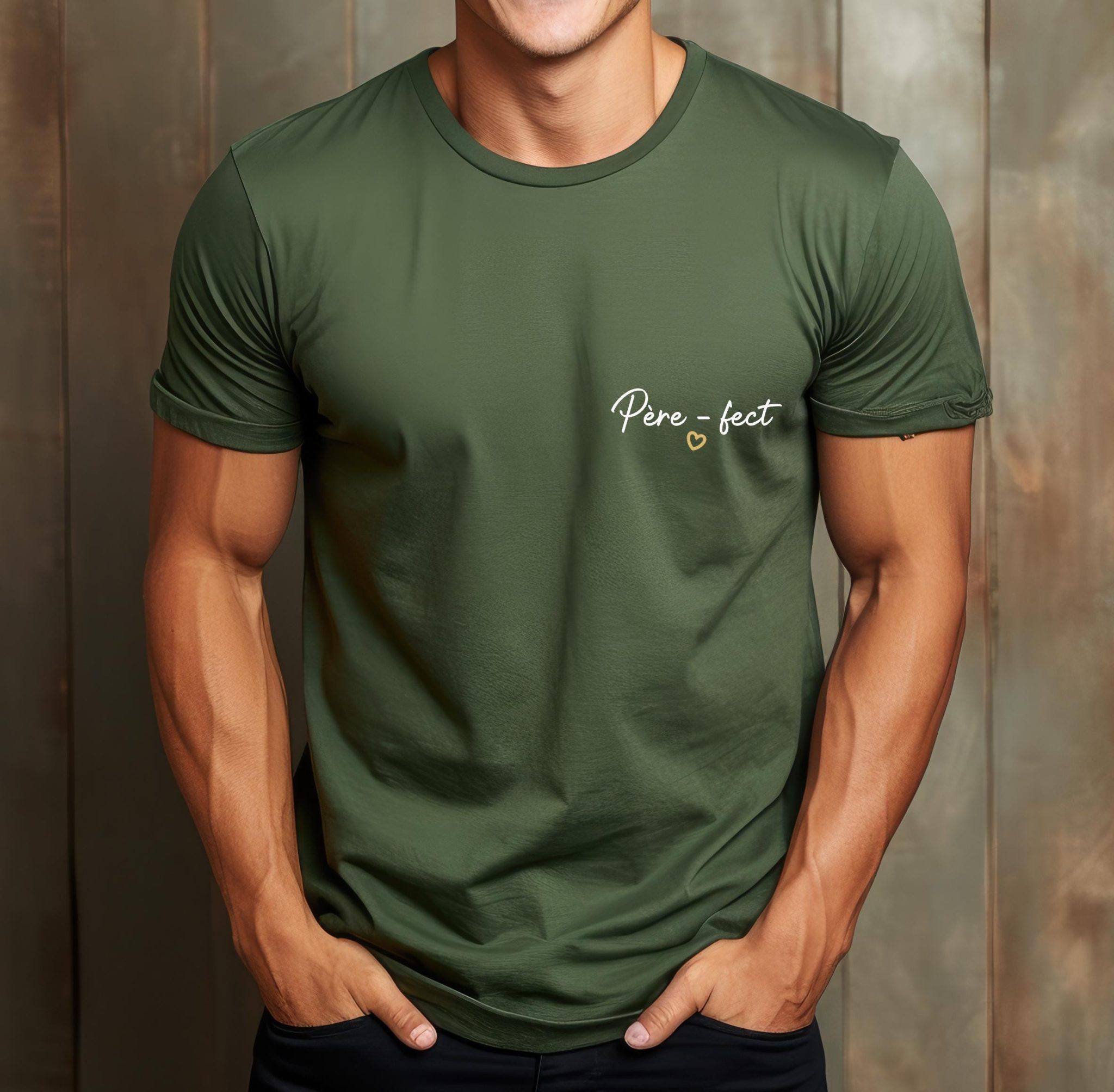 T-shirt père fect - Fête des pères - anniversaire papa- Noël papa - cadeau personnalisé papa, t-shirt papa, idée cadeau fête des pères — tshirt fête des pères