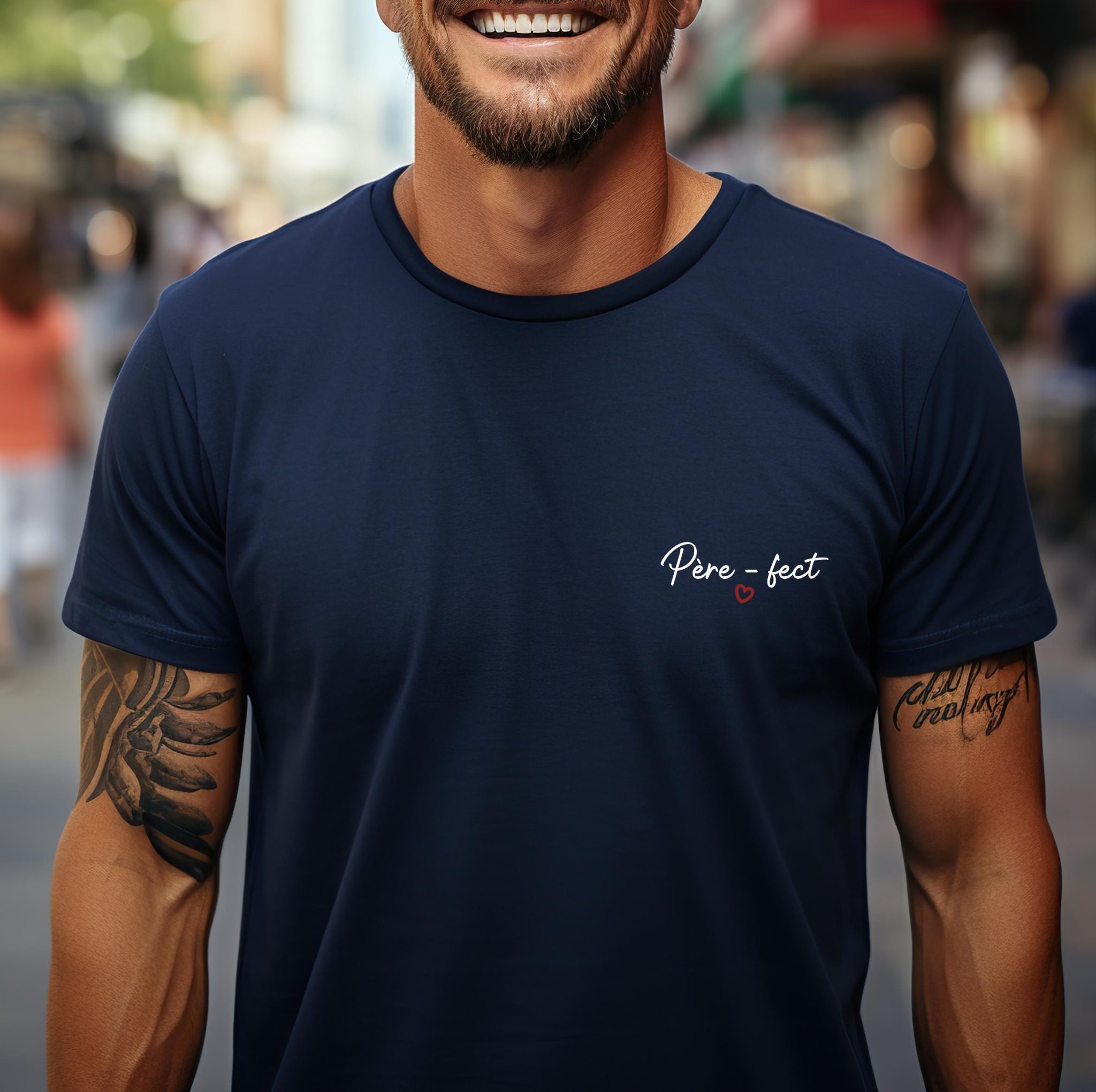 T-shirt père fect - Fête des pères - anniversaire papa- Noël papa - cadeau personnalisé papa, t-shirt papa, idée cadeau fête des pères — fête des pères tshirt