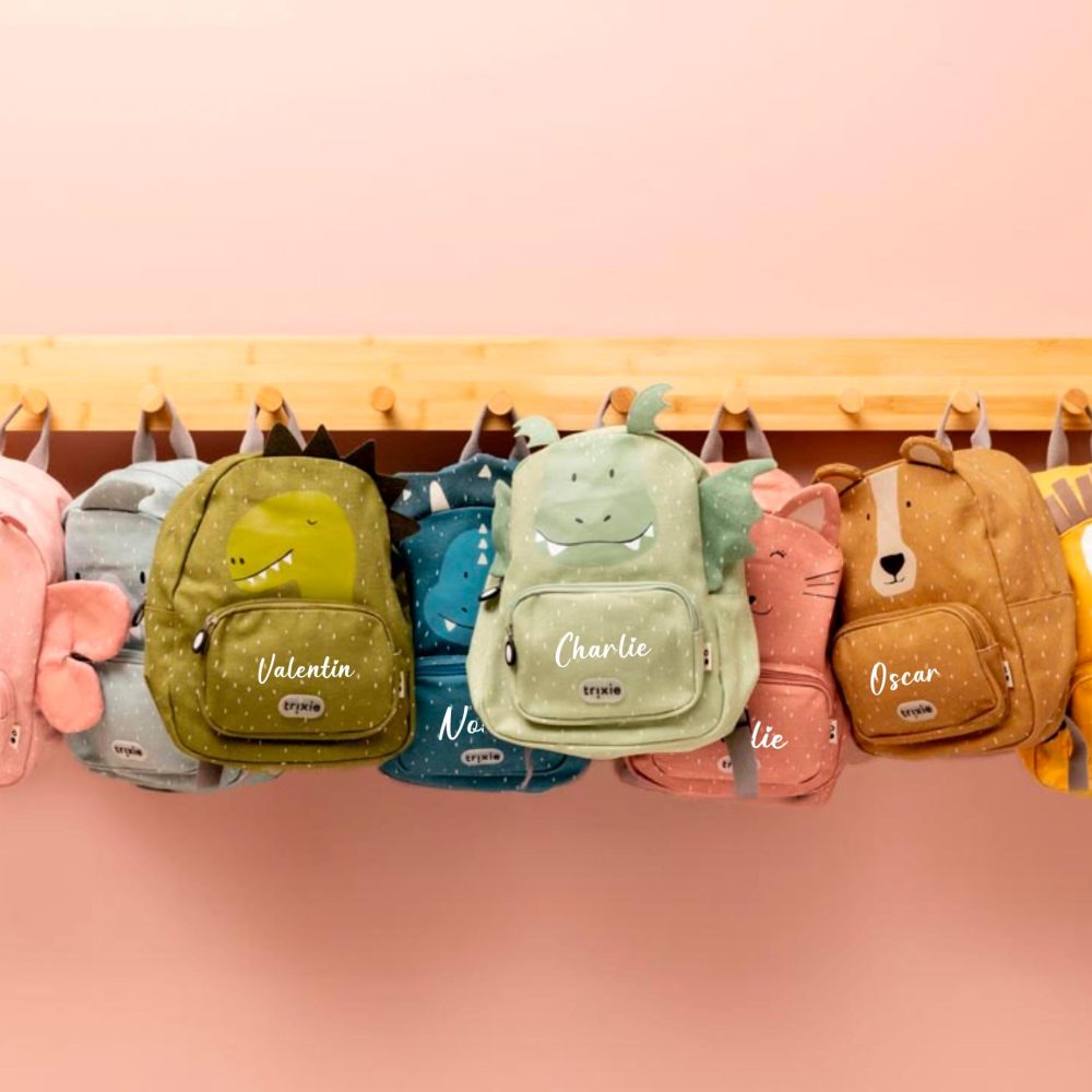 Sac à Dos Personnalisé Enfant Animaux - sac école prénom, sac à dos enfant personnalisé, rentrée scolaire enfant