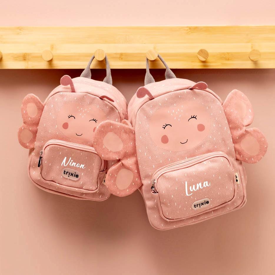 Sac à Dos Personnalisé Enfant Animaux - sac école prénom, sac à dos enfant personnalisé, rentrée scolaire enfant — sac à dos enfant