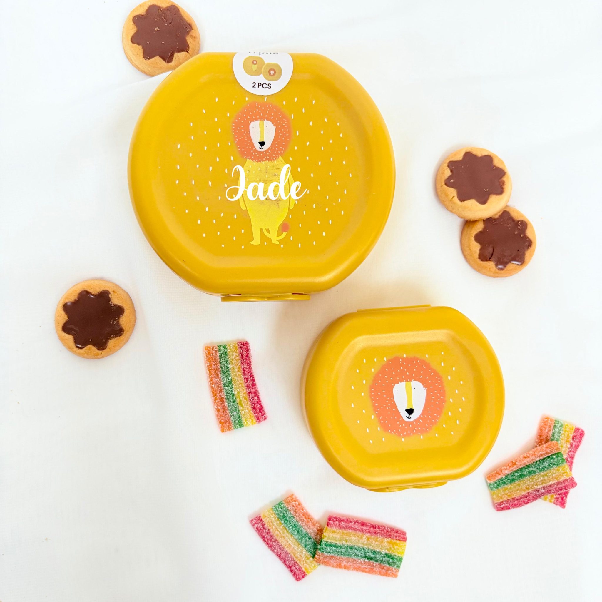 Boîte à goûter personnalisé enfant, goûter école enfant, pique nique, sortie scolaire, lunchbox enfant prénom, boîte gouter centre aéré — gouter enfant
