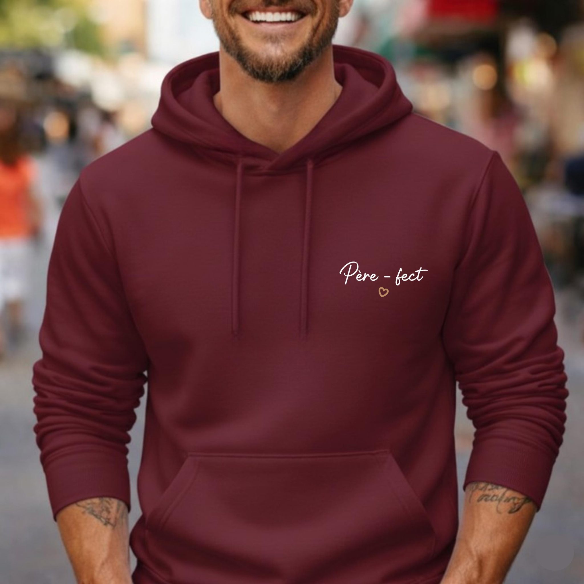 T-shirt père fect - Fête des pères - anniversaire papa- Noël papa - cadeau personnalisé papa, t-shirt papa, idée cadeau fête des pères — T-shirt personnalisé papa