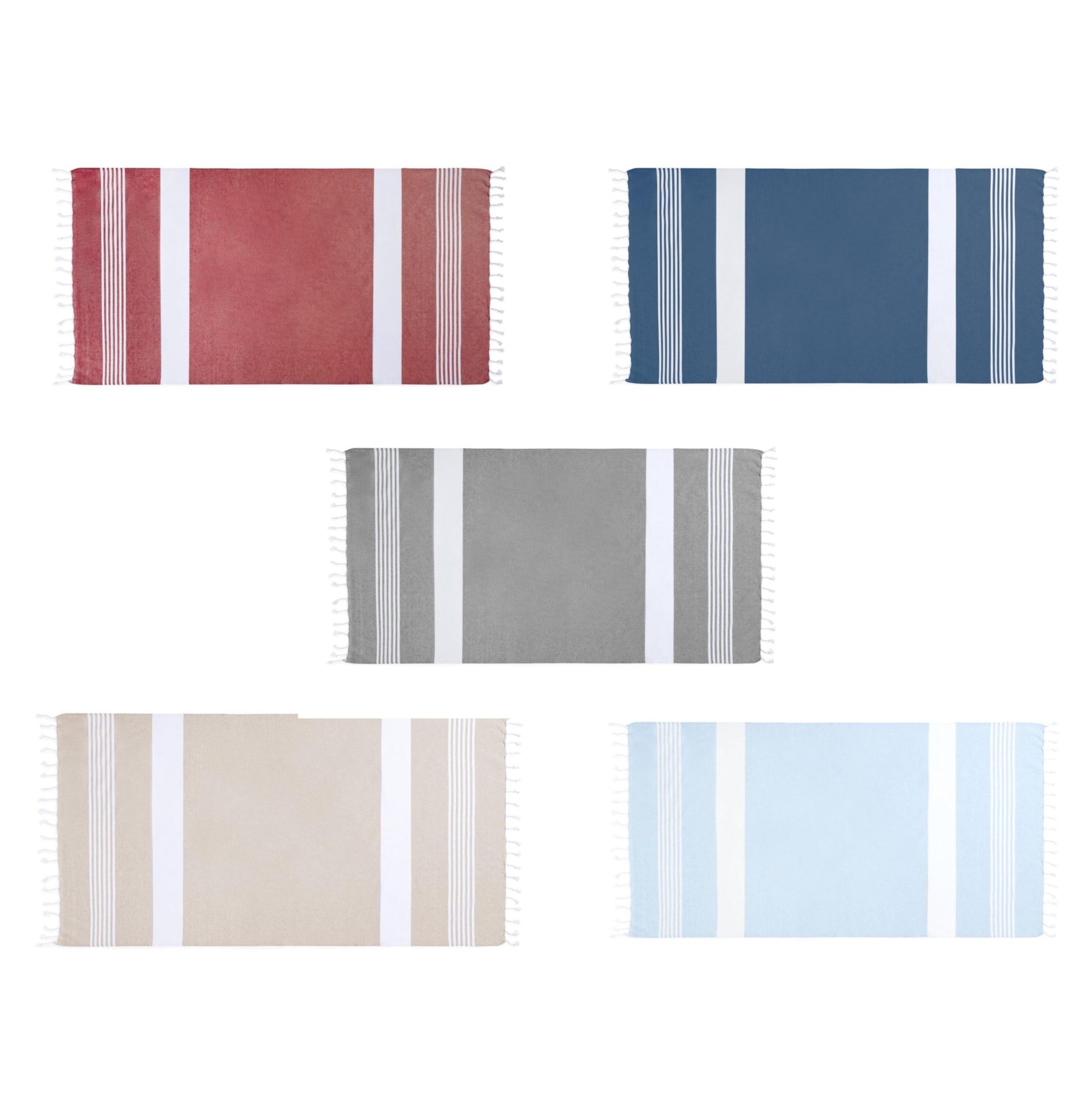 Serviette de plage personnalisé EVJF - fouta de voyage personnalisé famille, cadeau evjf, idée cadeau personnalisé prénom, serviette plage — EVJF