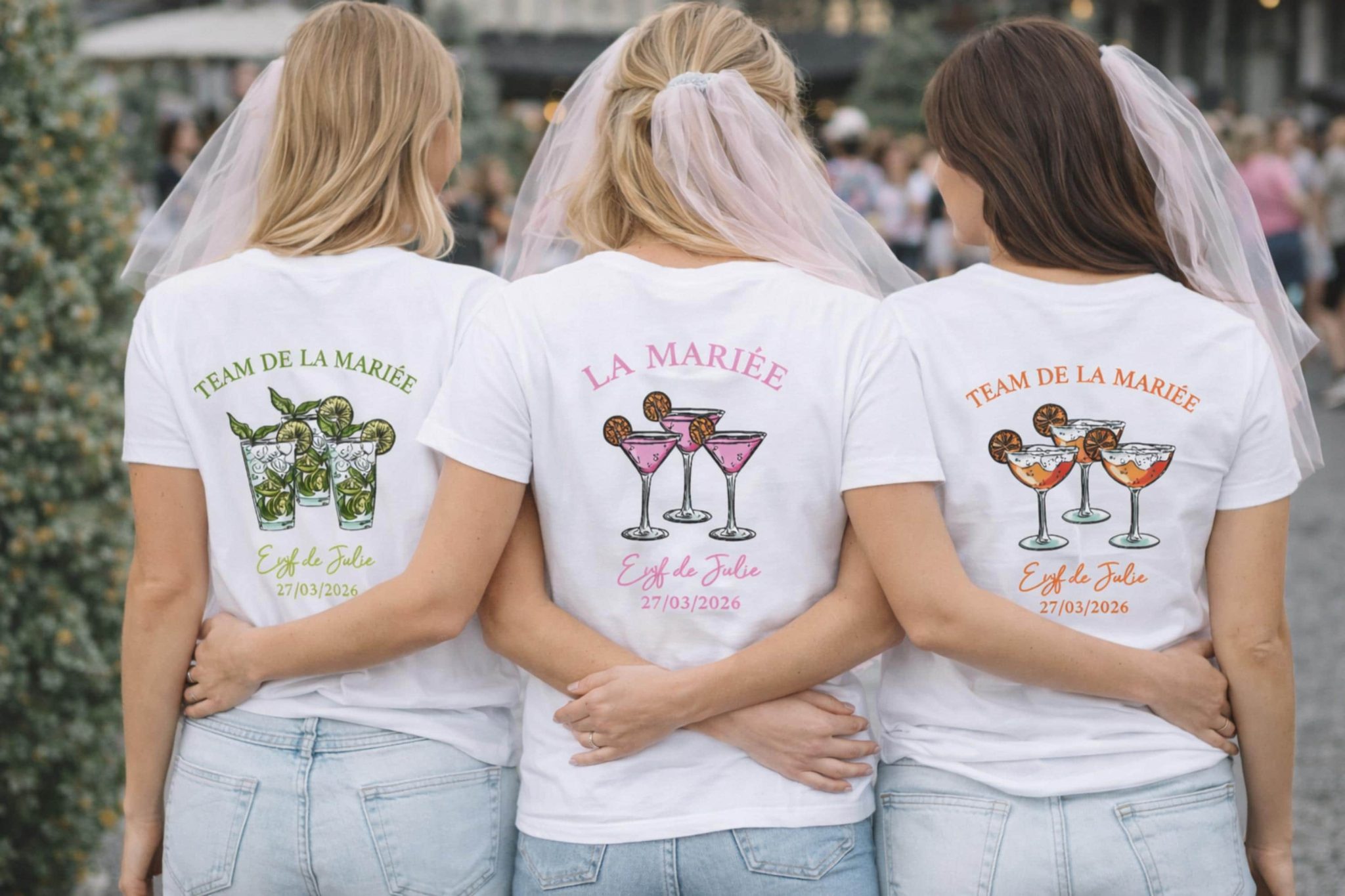 T-shirt EVJF rose cocktail - idée t-shirt original enterrement vie de jeune fille, t-shirt cocktail, idée evjf fille, t-shirt personnalisé — t shirt evjf