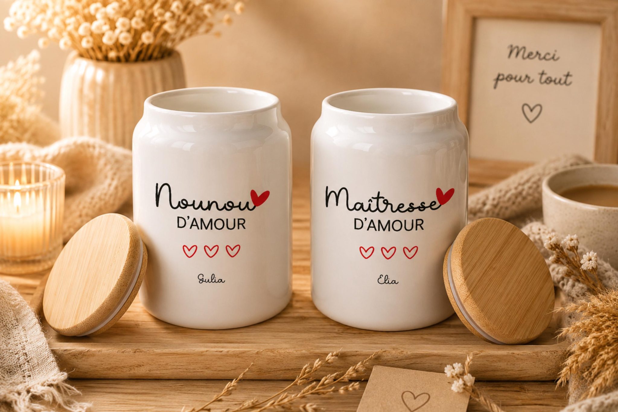 Pot à gâteaux Maman - cadeau fête des mères , idée cadeau maman, cadeau personnalisé maman, pot maman, idée anniversaire maman — fête maman cadeau