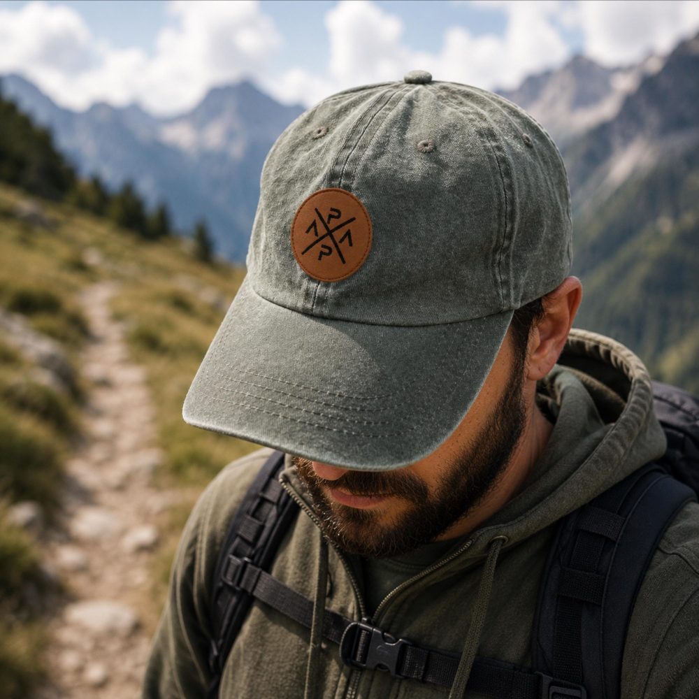 Casquette Papa vintage – Cadeau fête des pères, casquette papa patch cuir gravé, cadeau papa anniversaire et noël, idée fête papa