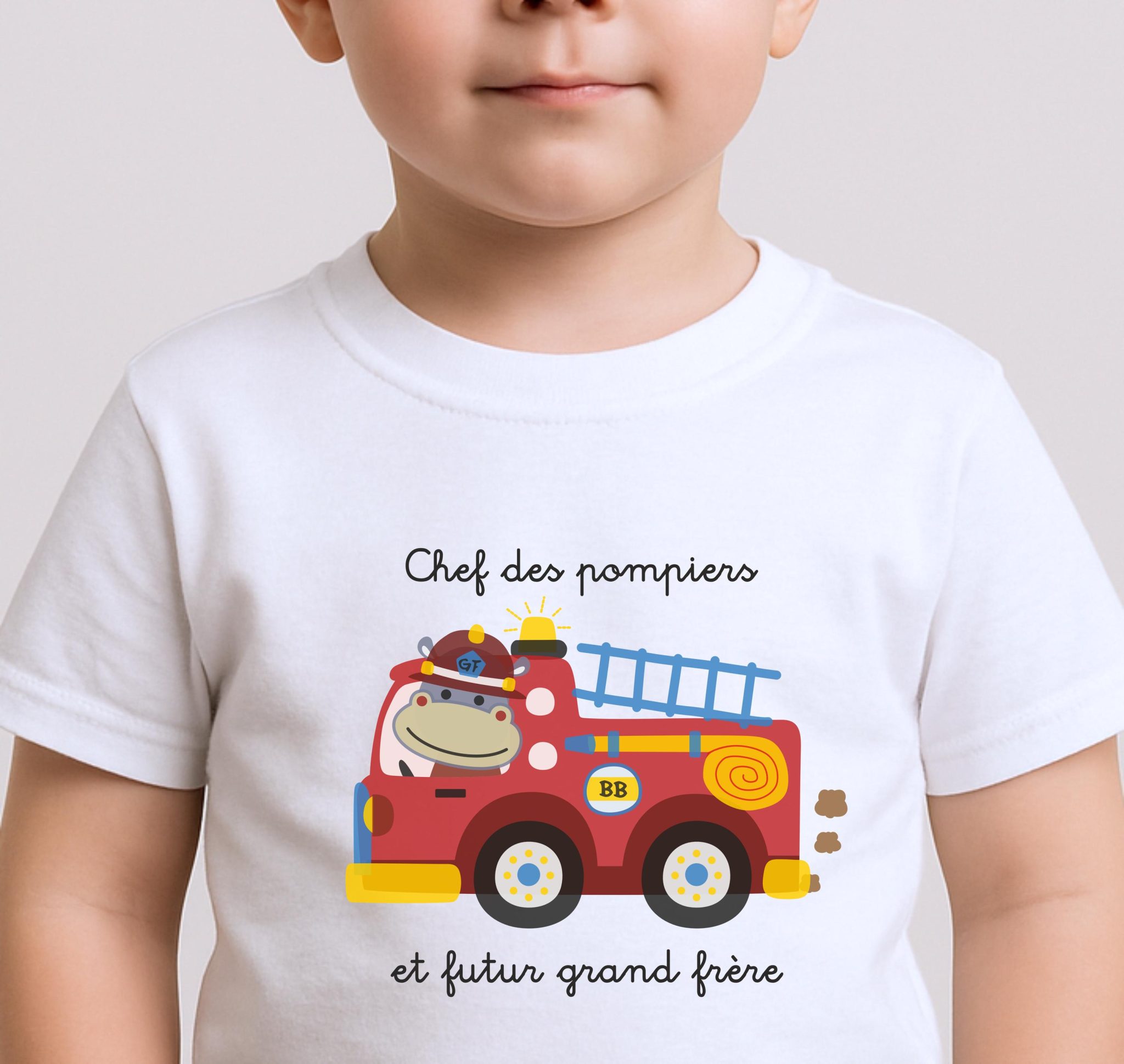 Tee-shirt enfant grand frère, annonce de grossesse , annonce bébé