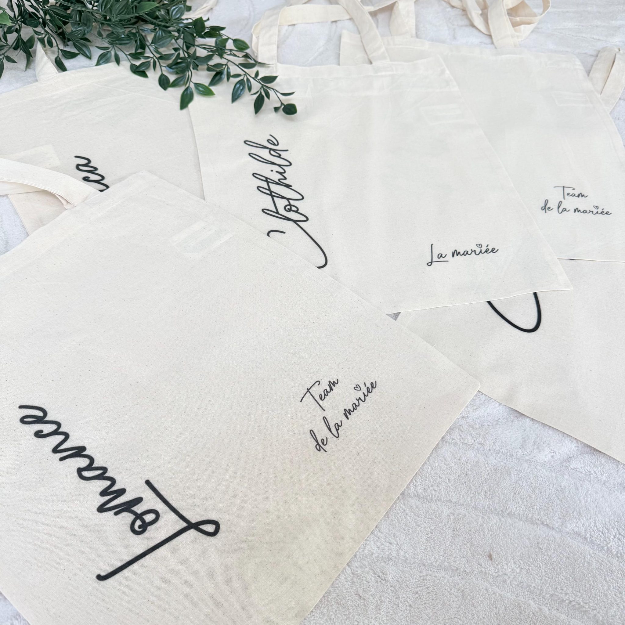 Tote Bag Personnalisé EVJF – Cadeau evjf, Tote bag future mariée, Idée organisation evjf, Cadeau team de la mariée, evjf personnalisé — Tote bag team de la mariée