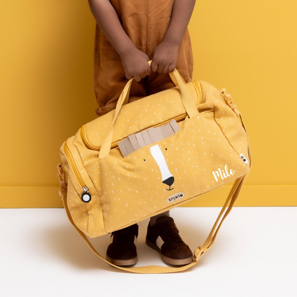Sac voyage enfant Personnalisé Animaux - sac de sport école prénom, sac enfant Trixie personnalisé rentrée scolaire enfant sac prénom enfant