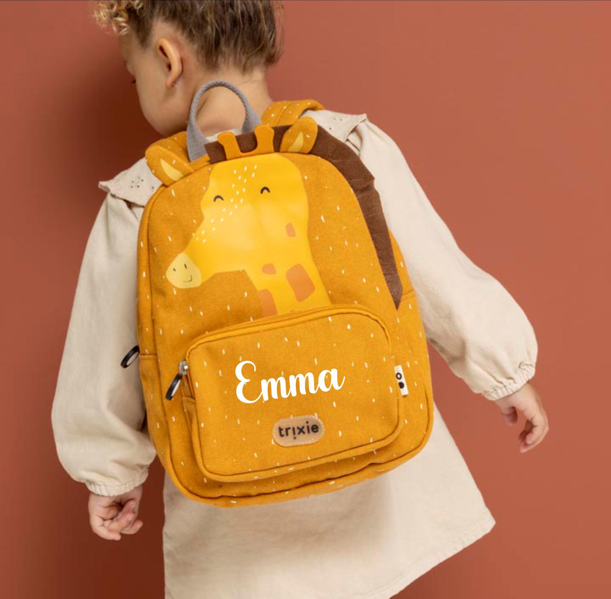 Sac à Dos Personnalisé Enfant Animaux - sac école prénom, sac à dos enfant personnalisé, rentrée scolaire enfant — sac à dos personnalisé
