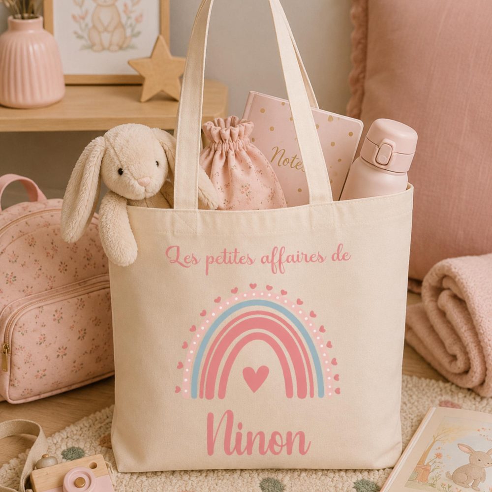 Sac personnalisé enfant prénom