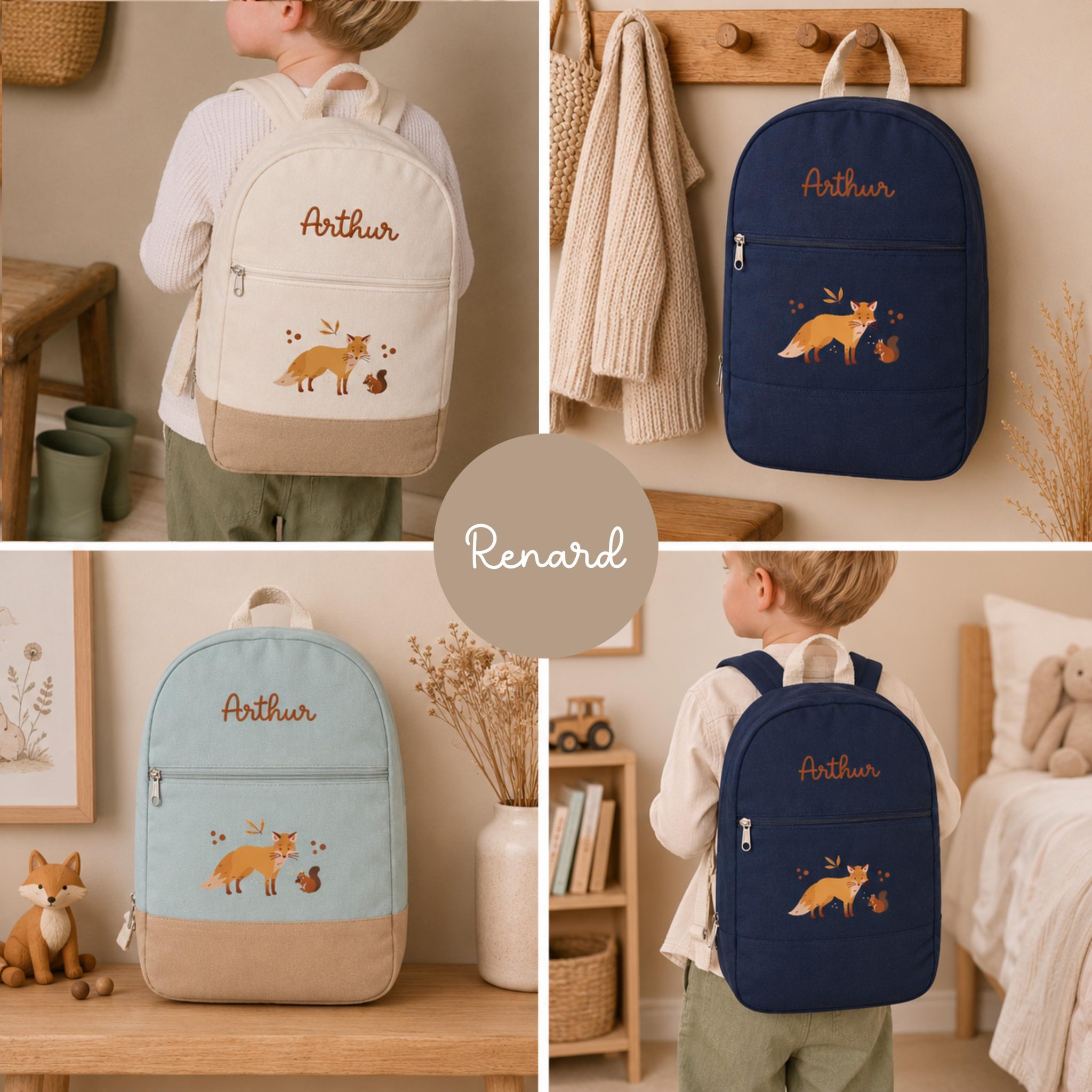 Sac a dos Tracteur enfant école - sac enfan à motif -sac rentrée scolaire, sac prénom rentrée scolaire sac garçon école sac fille école — sac Tracteur garçon