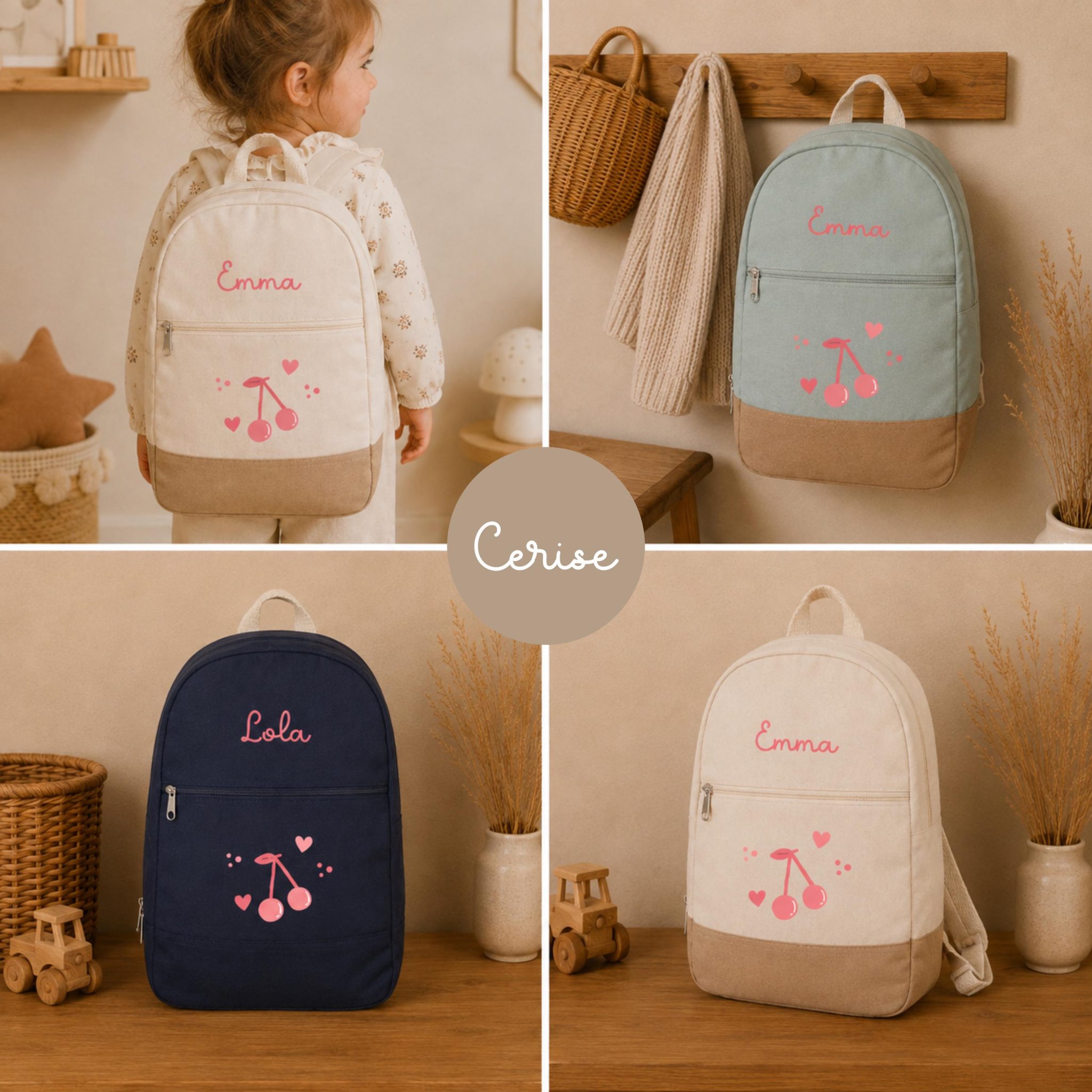 Sac a dos Tracteur enfant école - sac enfan à motif -sac rentrée scolaire, sac prénom rentrée scolaire sac garçon école sac fille école — sac prénom école