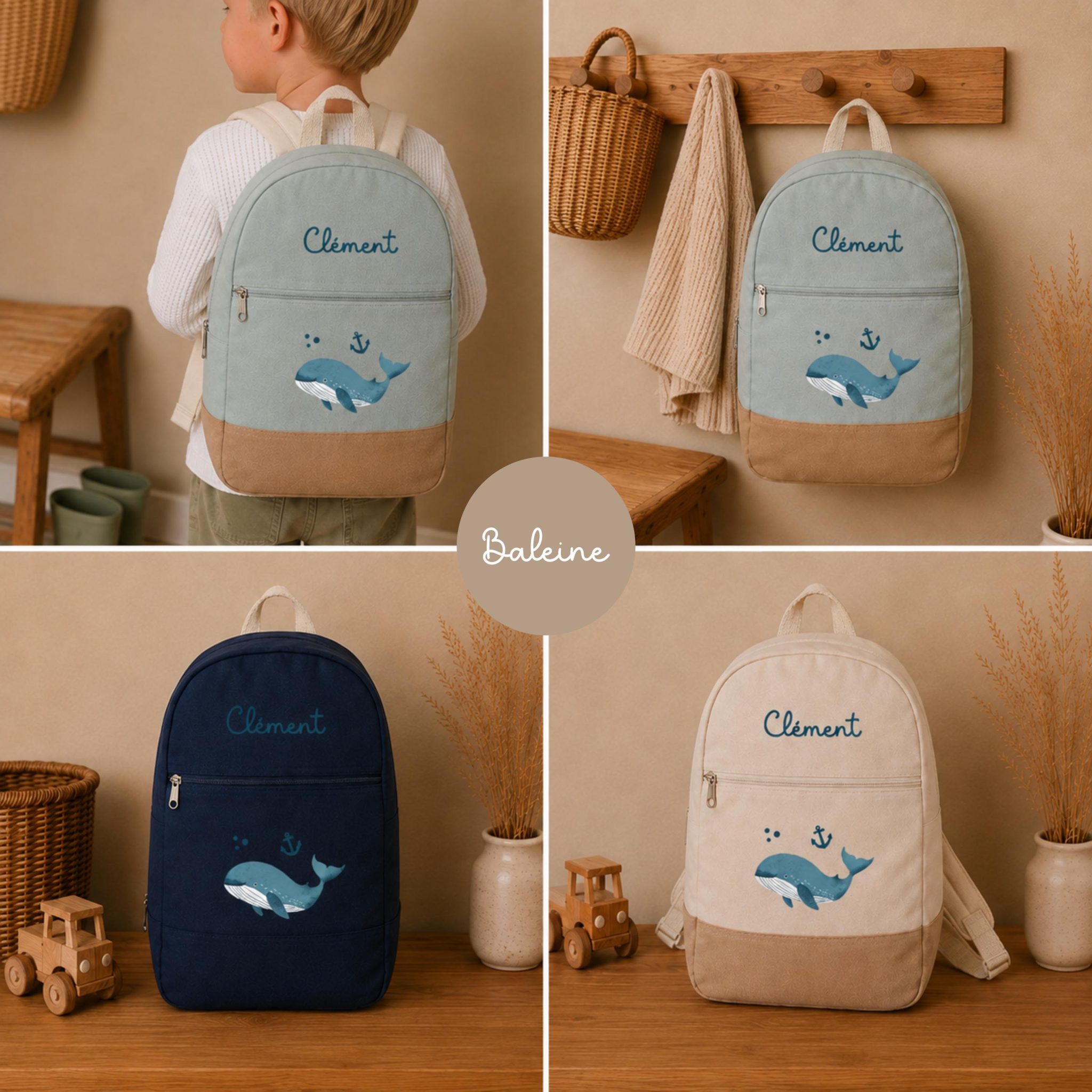 Sac a dos Tracteur enfant école - sac enfan à motif -sac rentrée scolaire, sac prénom rentrée scolaire sac garçon école sac fille école — sac arc en ciel garçon
