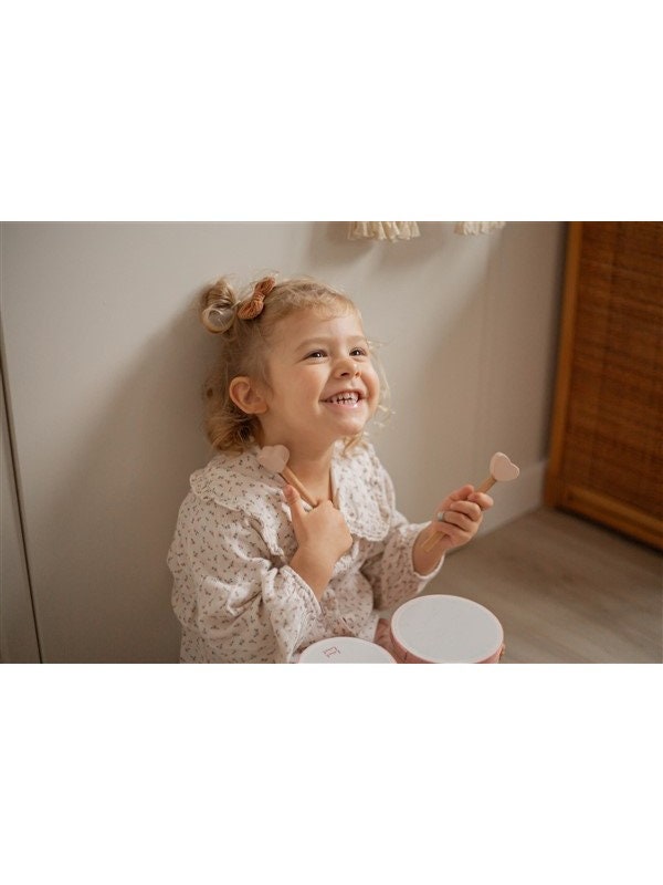 Instrument musique enfant tambour- Jouet — cadeau anniv personnalisé