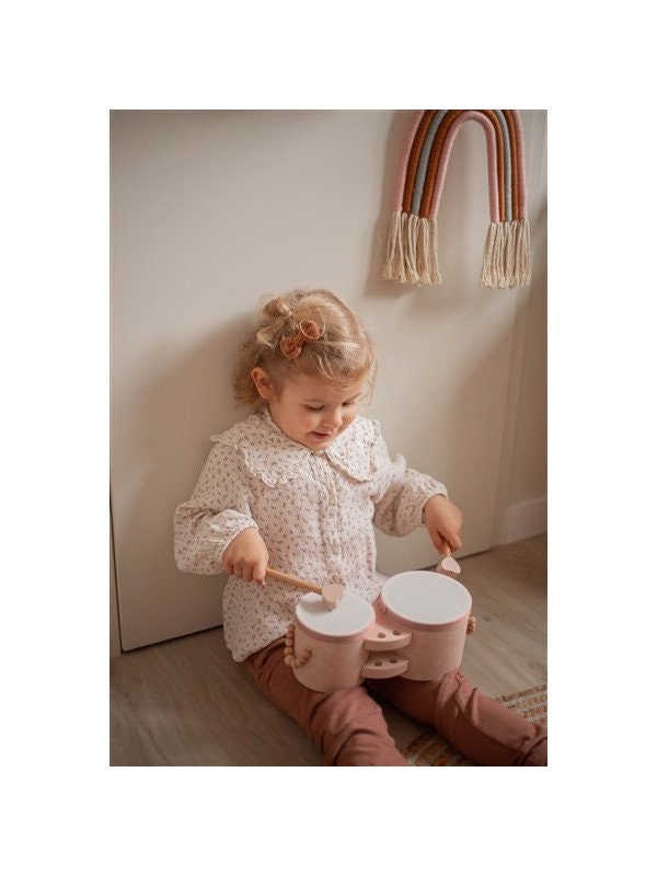 Instrument musique enfant tambour- Jouet — cadeau anniversaire enfant