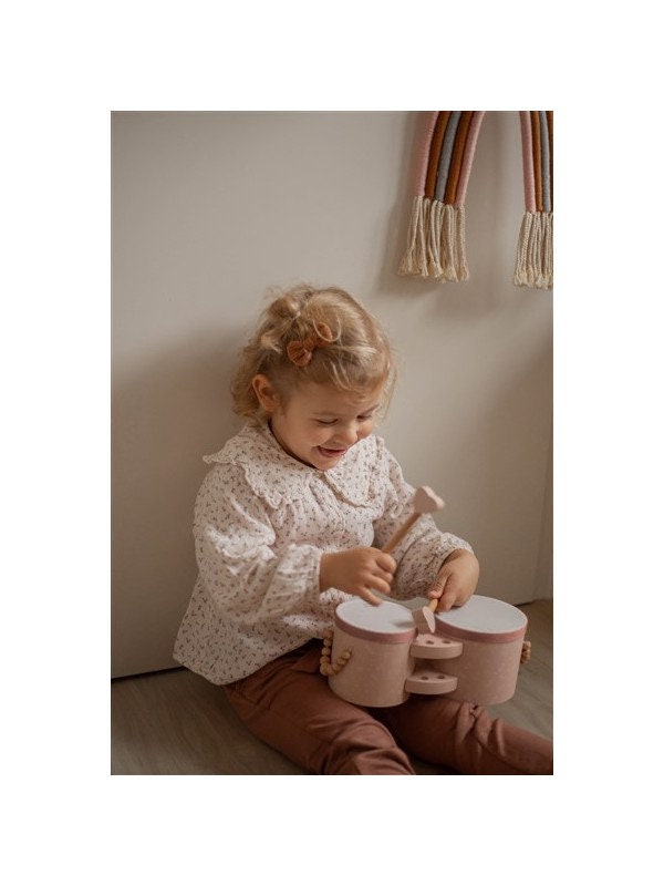 Instrument musique enfant tambour- Jouet — cadeau personnalisé enfant