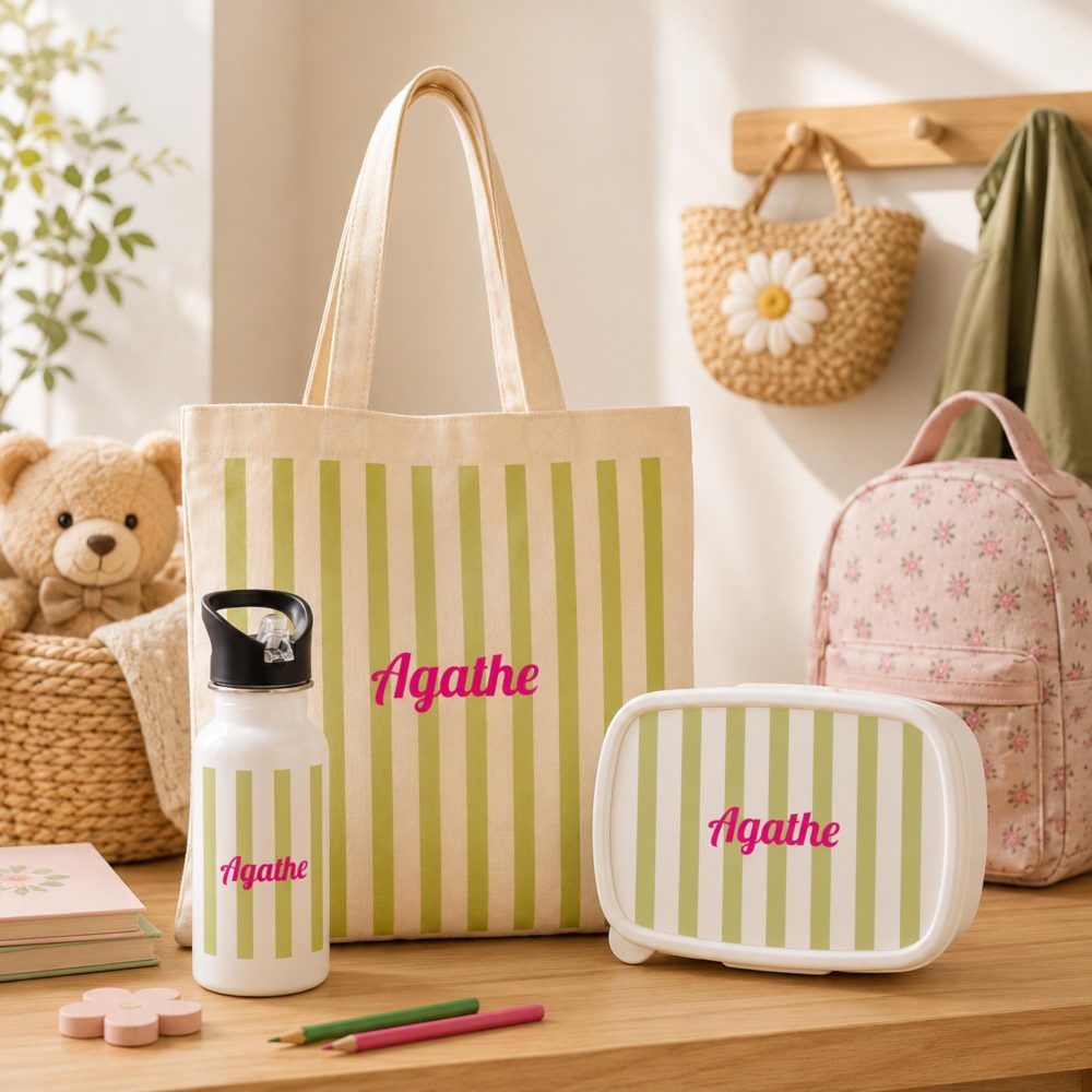 Kit Rentrée Scolaire Personnalisé Enfant
