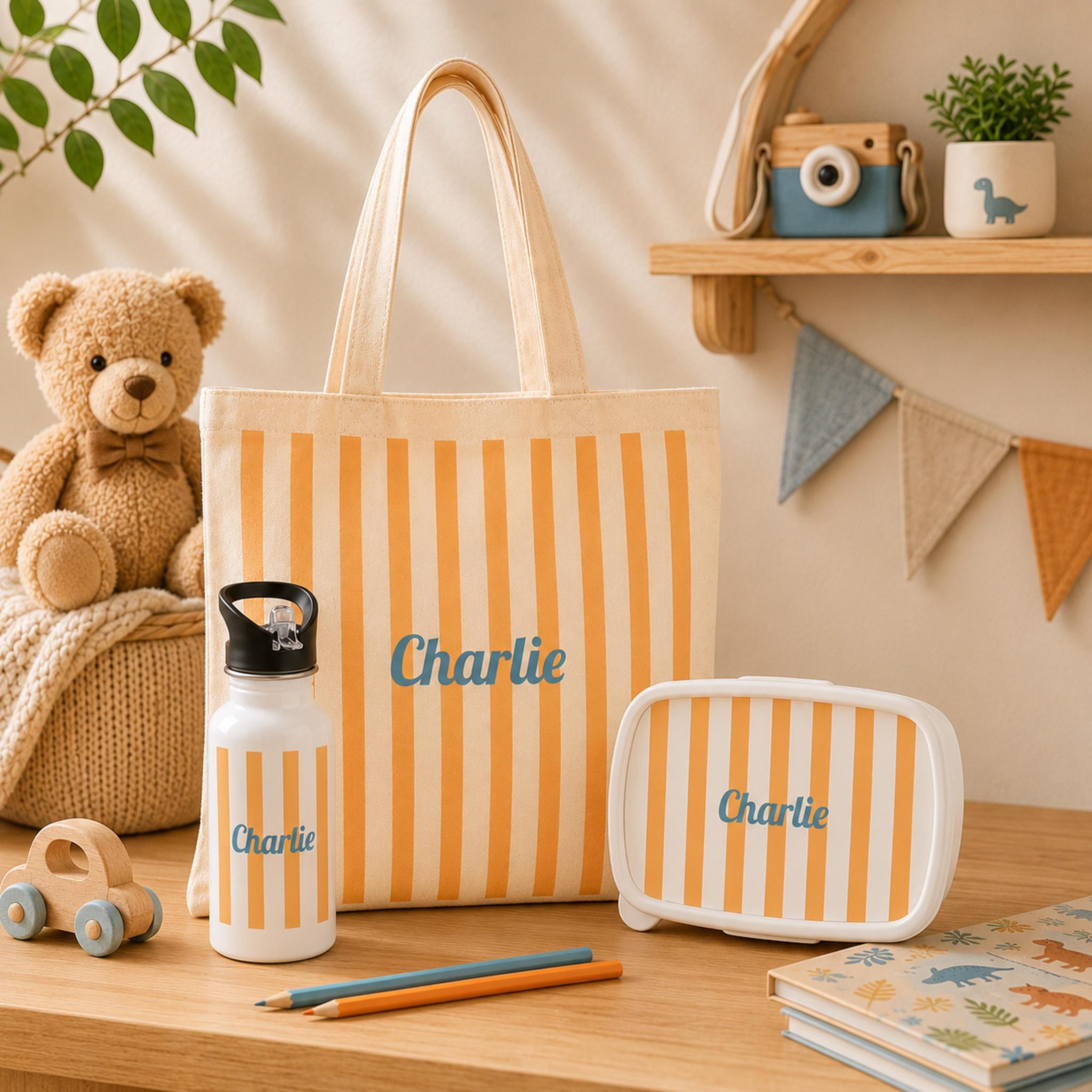 Kit Rentrée Scolaire Personnalisé Enfant — gourde enfant personnalisé