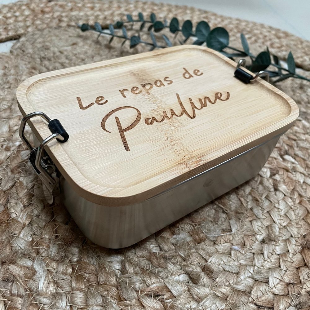 Lunch Box/ boite repas en Acier Inoxydable