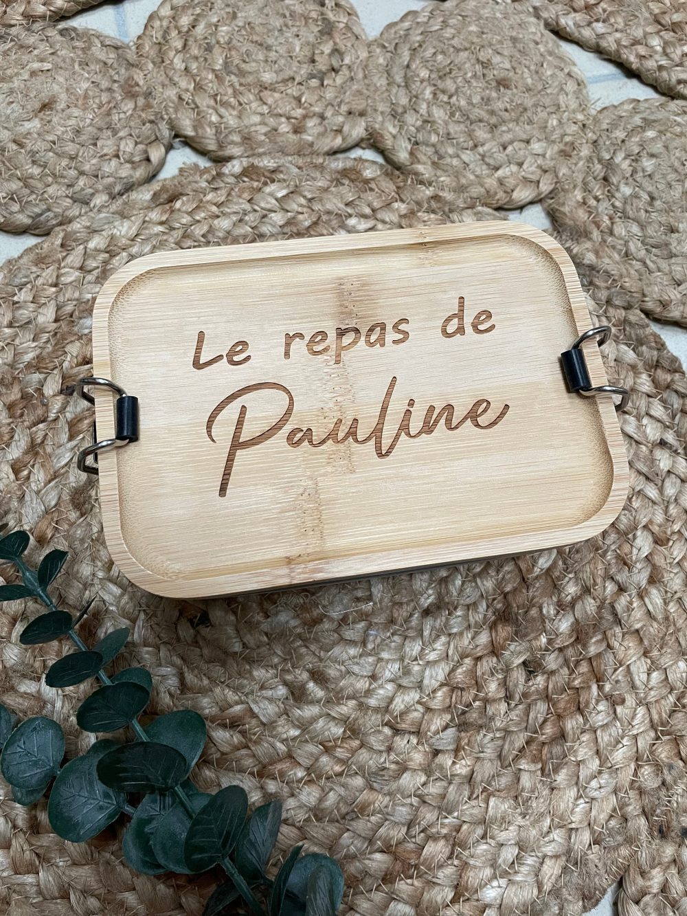 Lunch Box/ boite repas en Acier Inoxydable — boîte repas